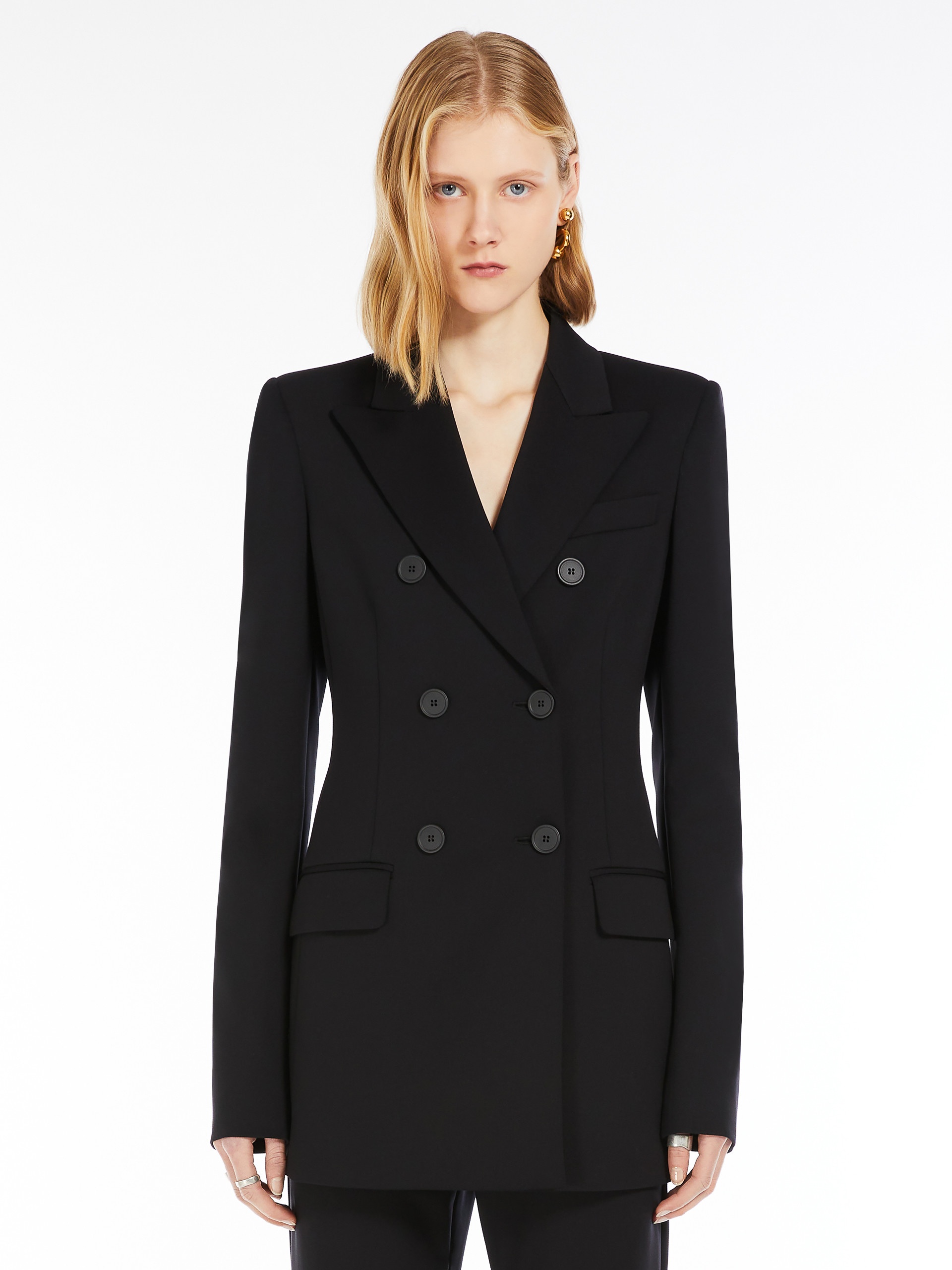 FRIZZO Scuba jersey blazer - 3