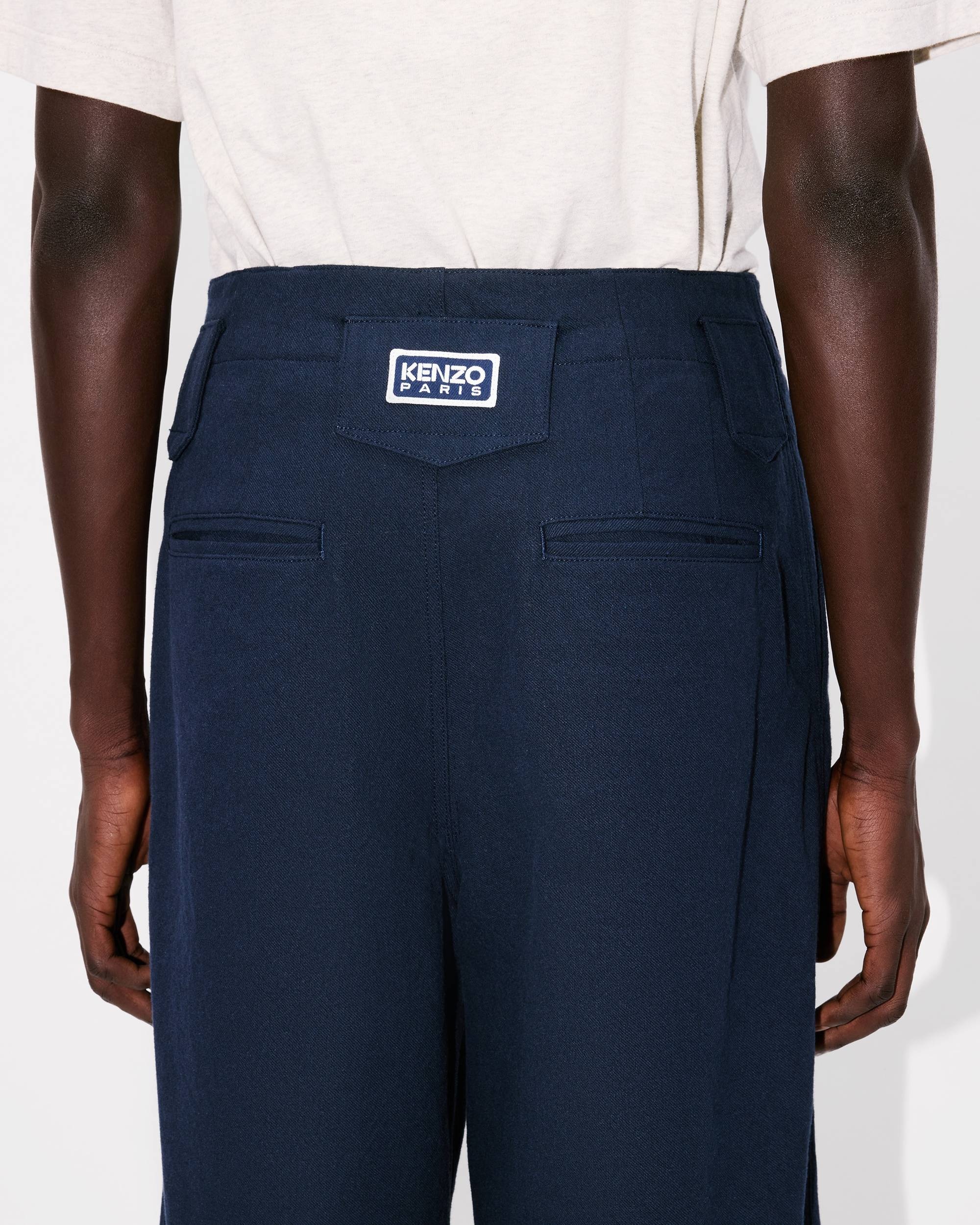 Oversized pleated pants - 6