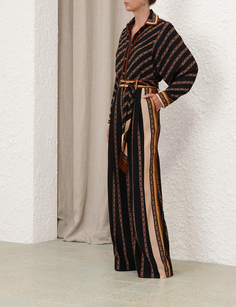 BELTED WIDE LEG PANT 3