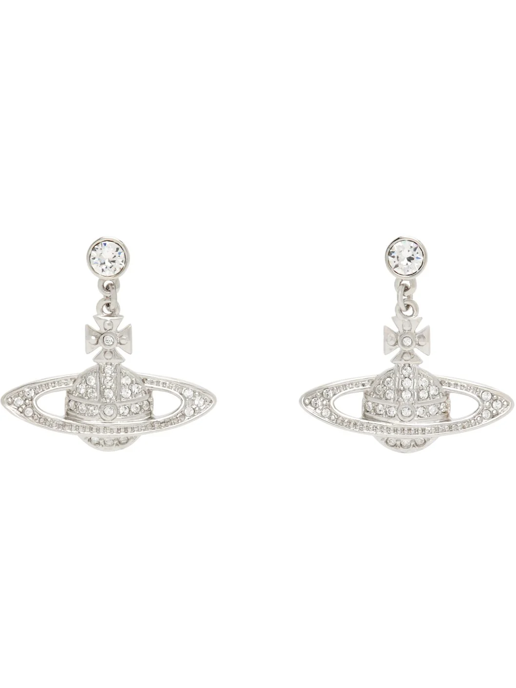 Mini Bas Relief Drop Earrings - 1