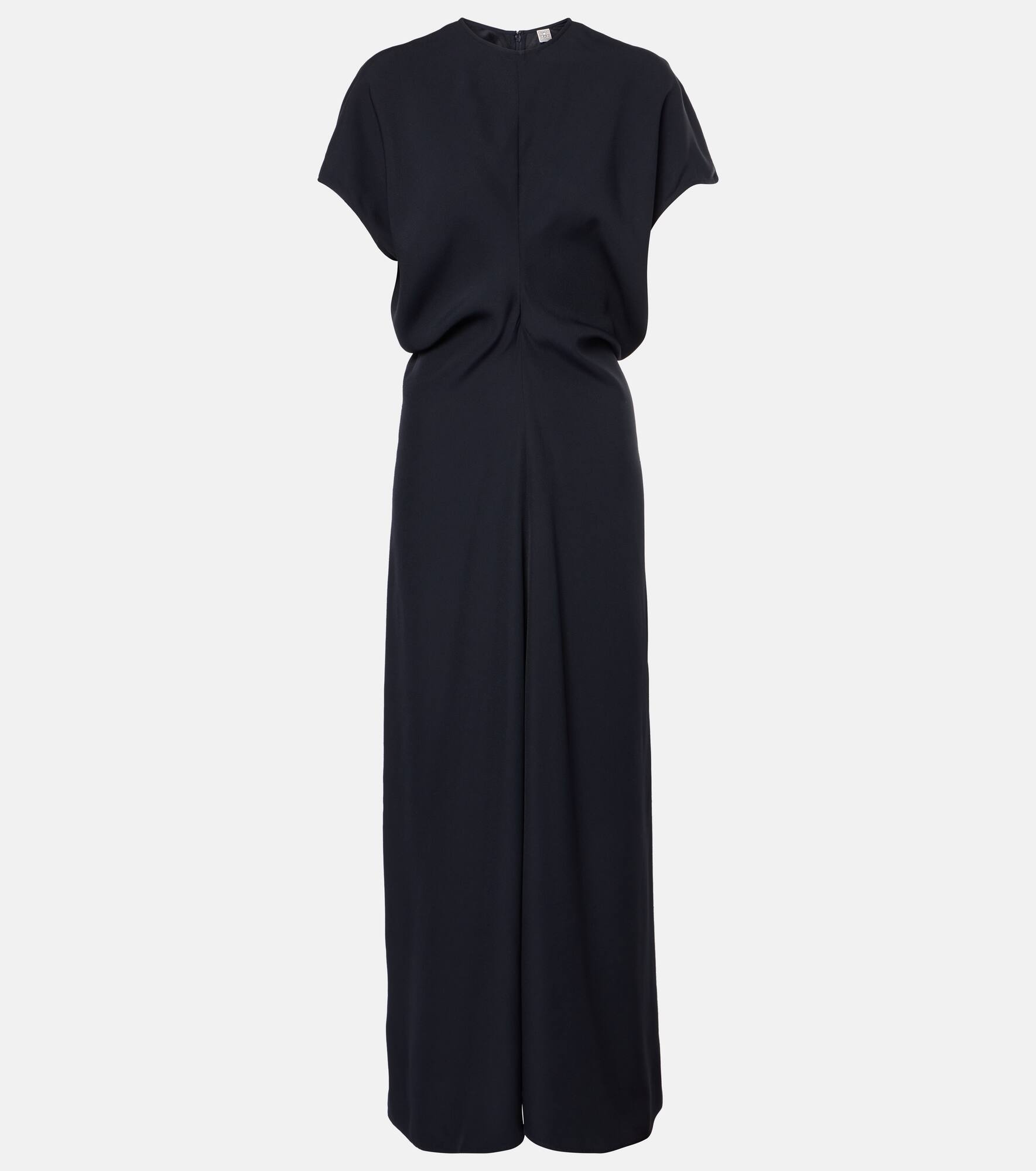 Slouch draped maxi dress - 1