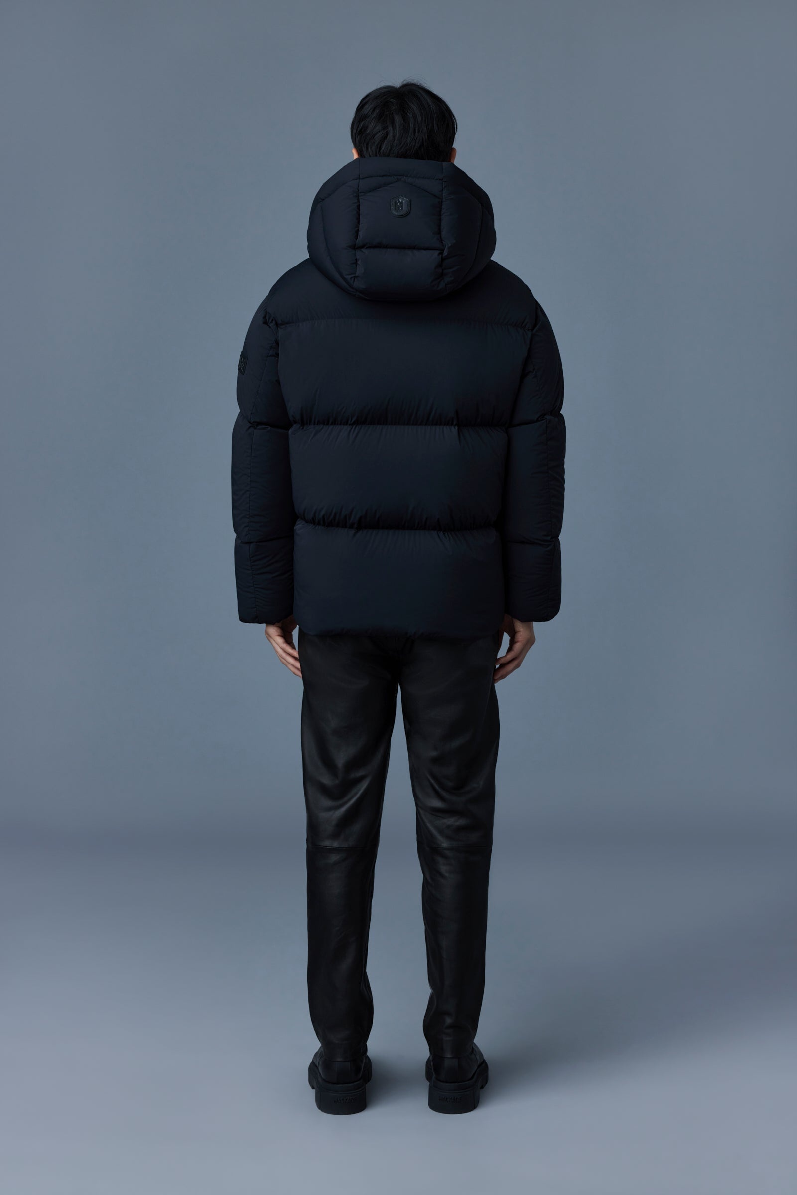 KENT Stretch matt down jacket with hood - 4