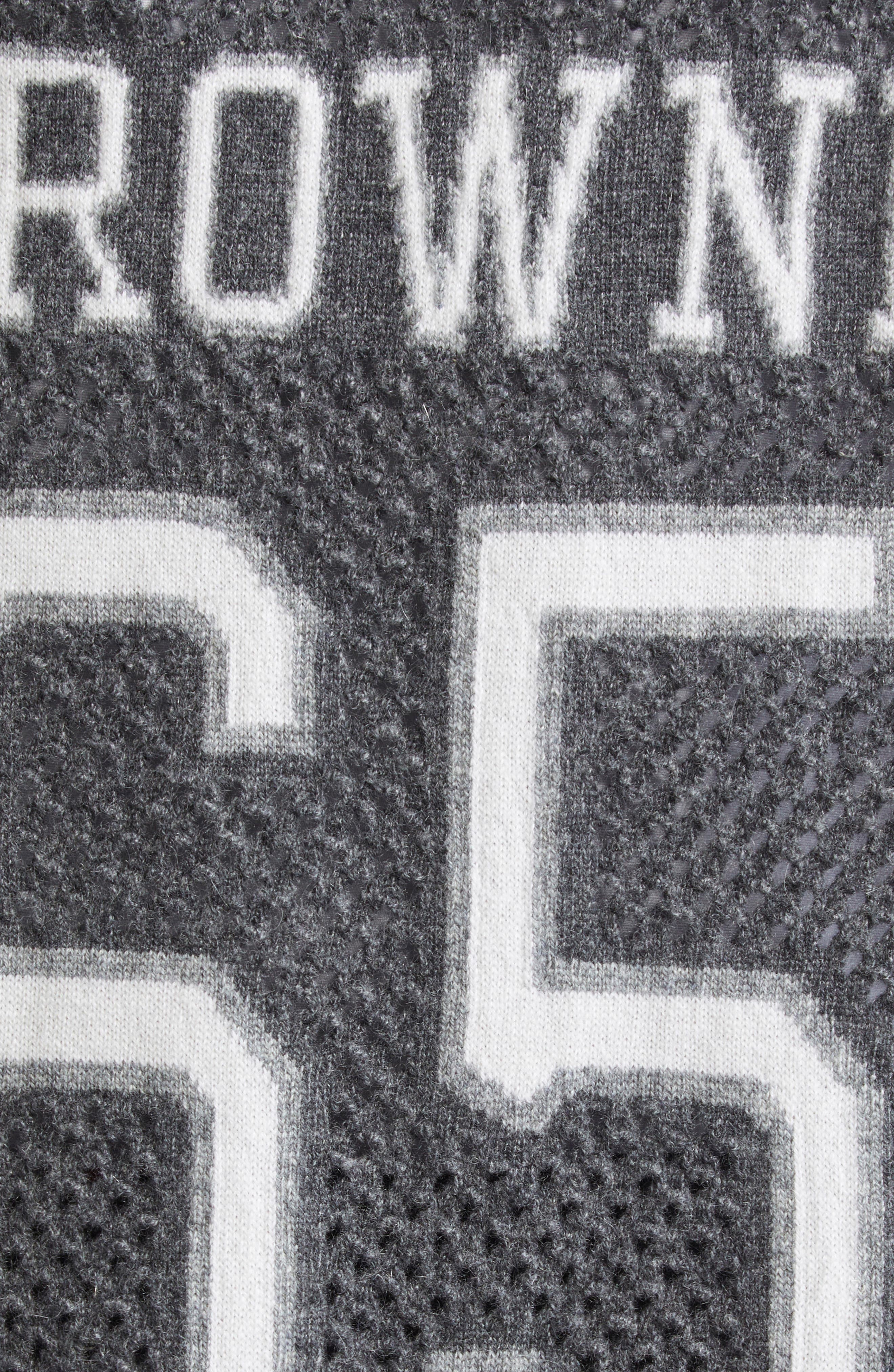 Thom Browne Athletic Mesh Basketball Jersey Sweater Vest in Medium Grey at Nordstrom - 7