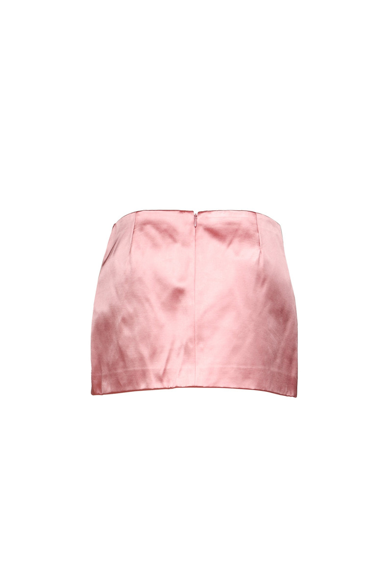 SANDY LIANG PLUSH SKIRT / PNK outlook
