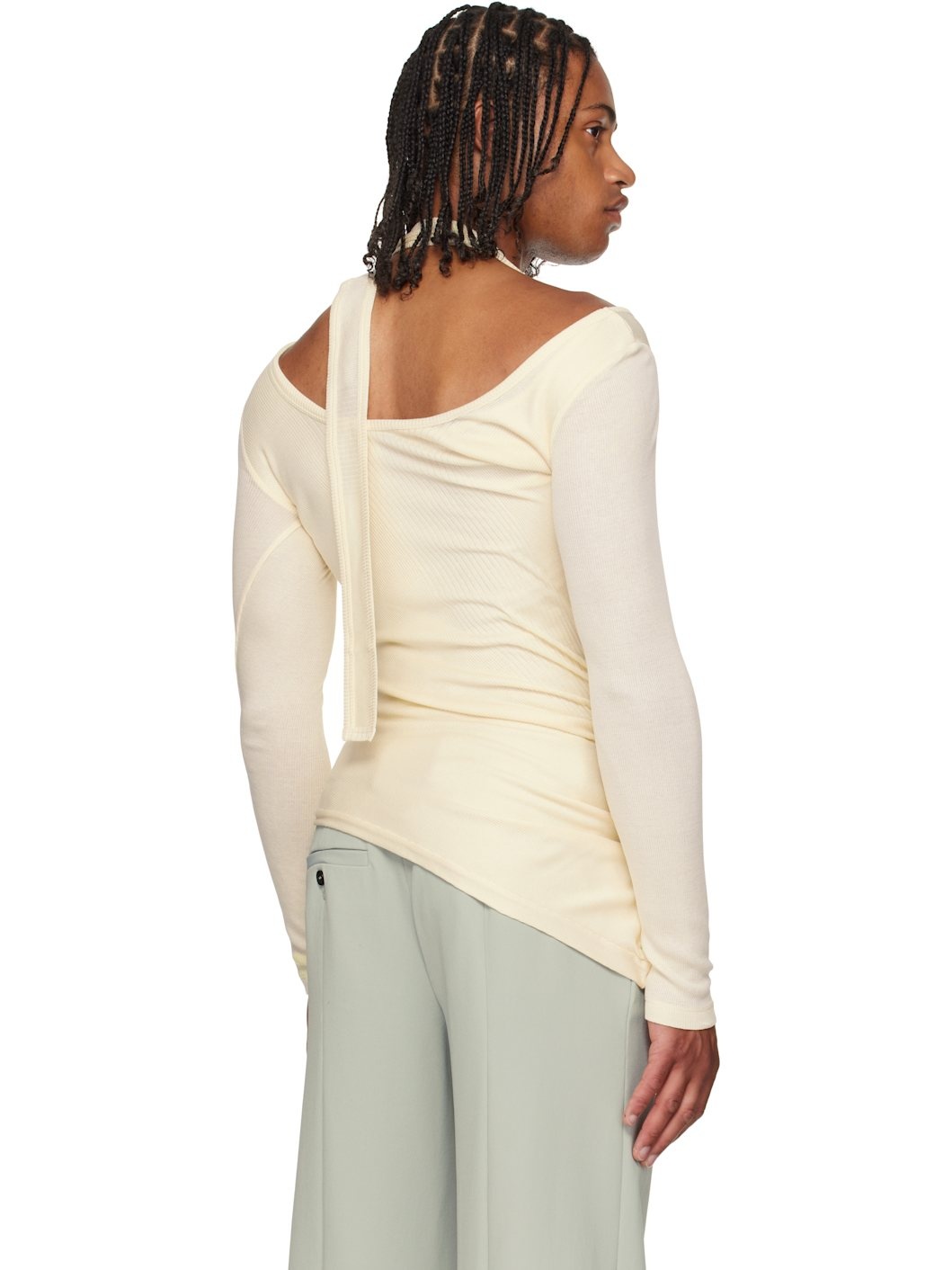 Off-White 'Gaultier' Piercing Detail Top - 3