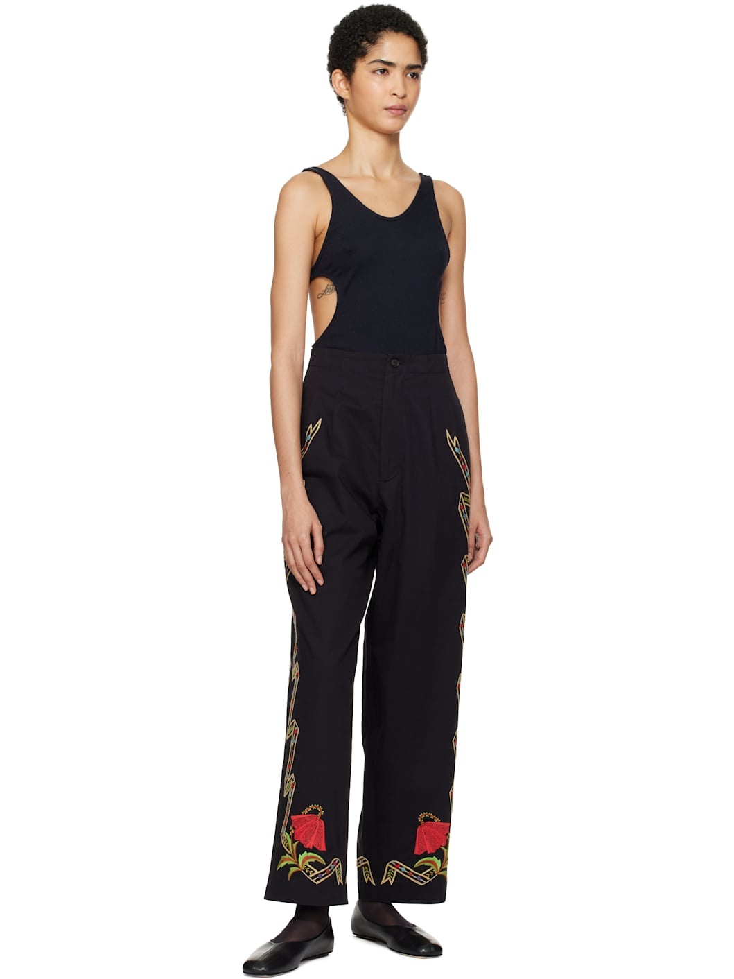 Black Palmer Bodysuit - 5