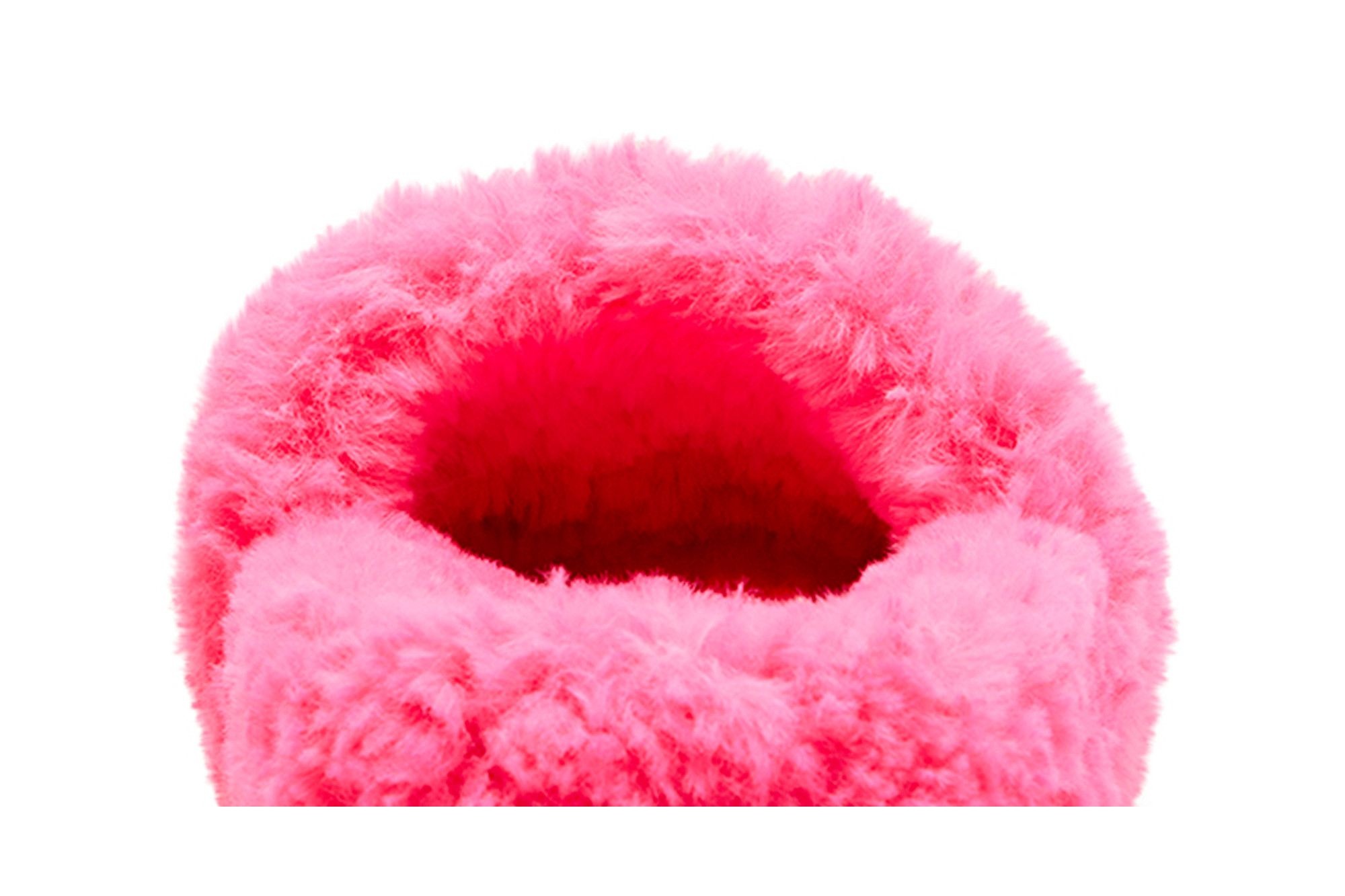 Balenciaga Wmns Furry Slides 'Faux Fur - Hot Pink' - 7