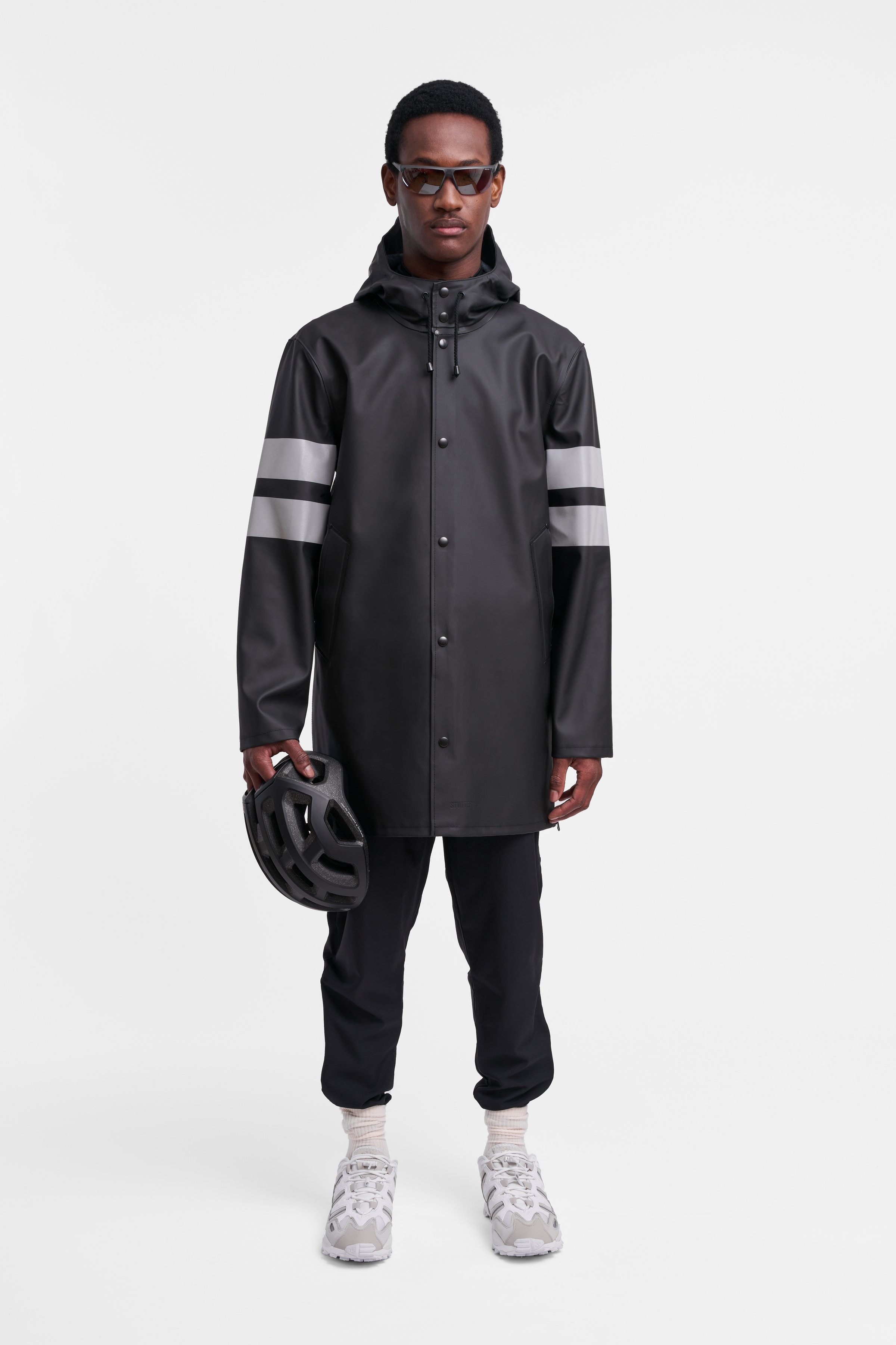 Stockholm Bike Raincoat Black - 2