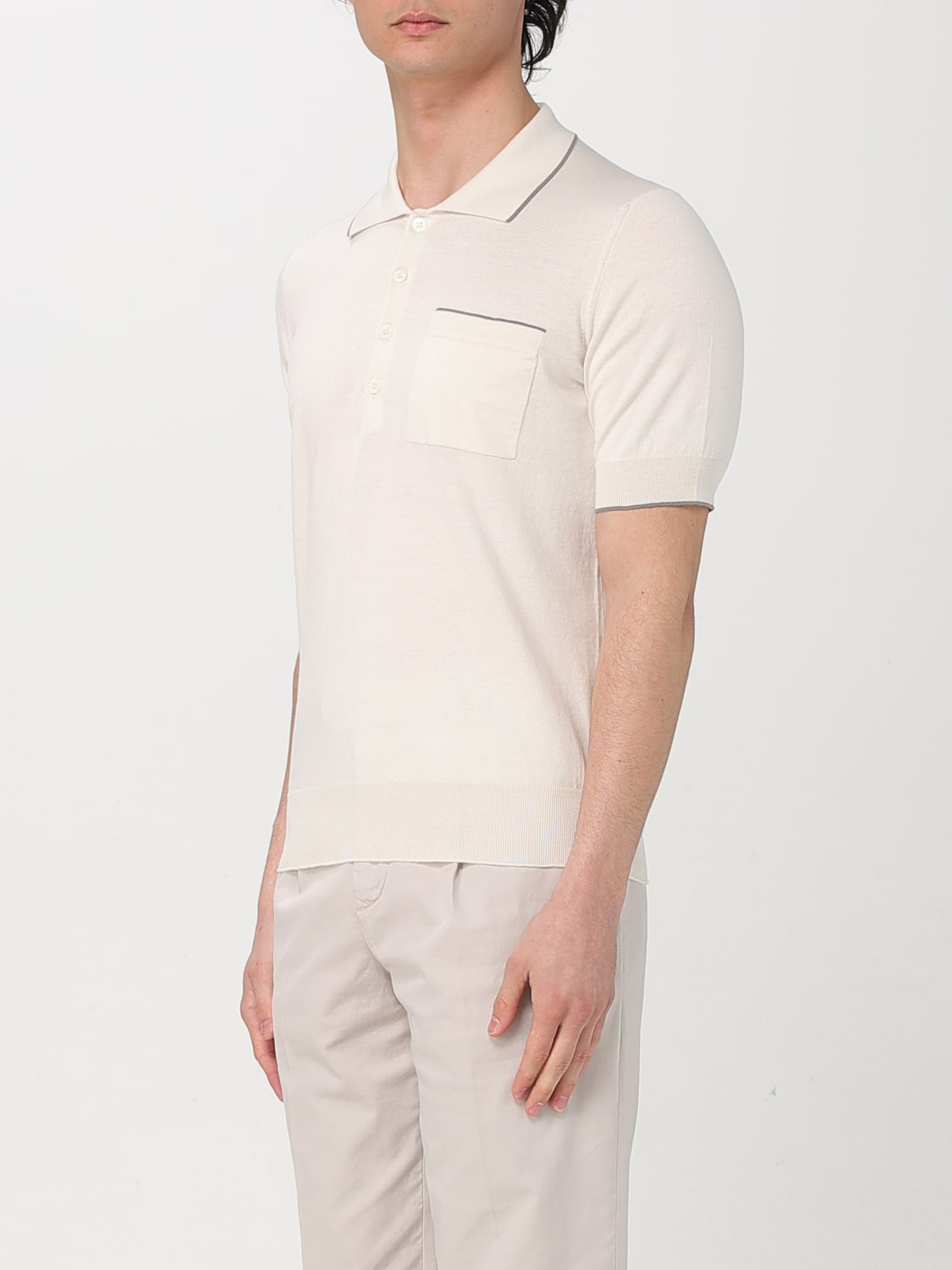 Brunello Cucinelli cotton polo shirt - 4