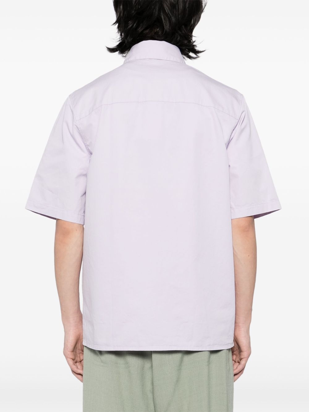 relaxed short-sleeved shirt - 4