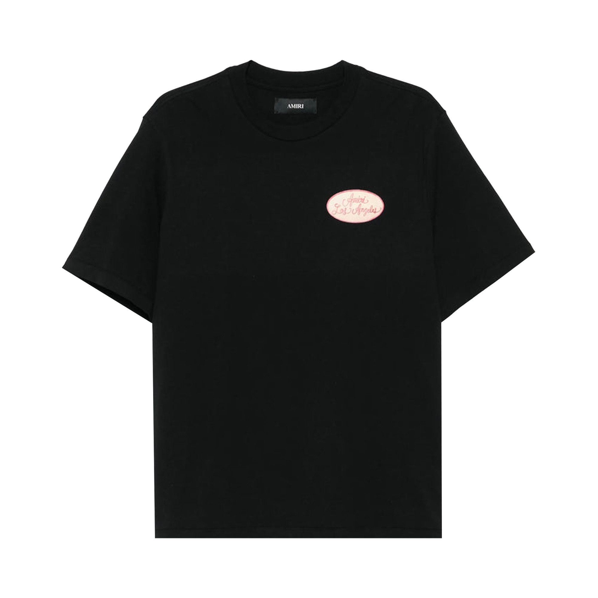 Amiri Station Patch Tee 'Black' - 1