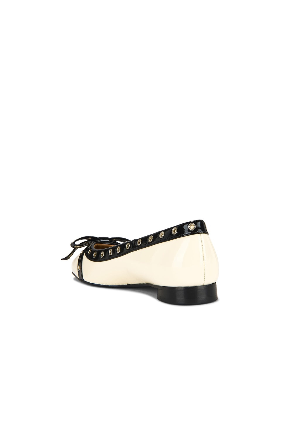 Eyelets Bow Ballerina - 3