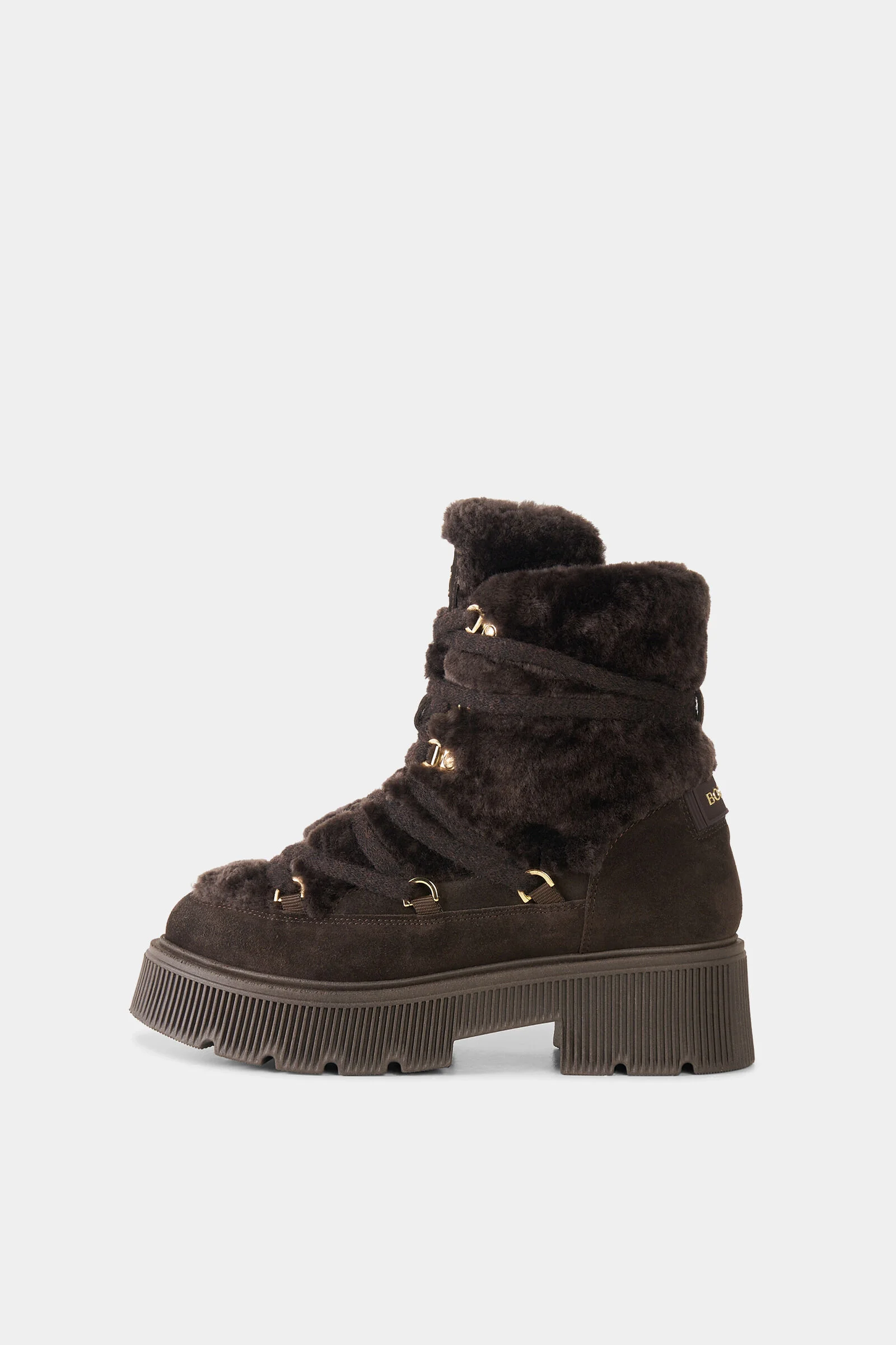 Turin Mid-Calf Boots in Dark brown - 1