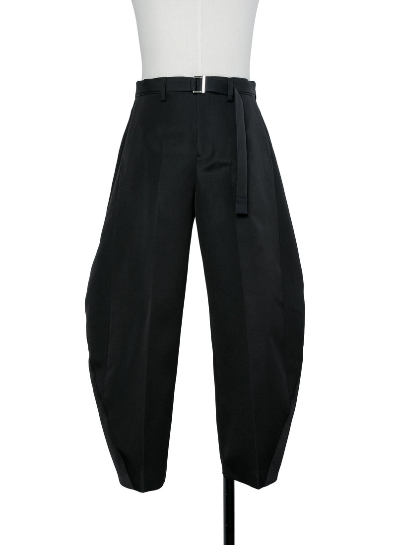 sacai Double-Faced Silk Cotton Pants outlook