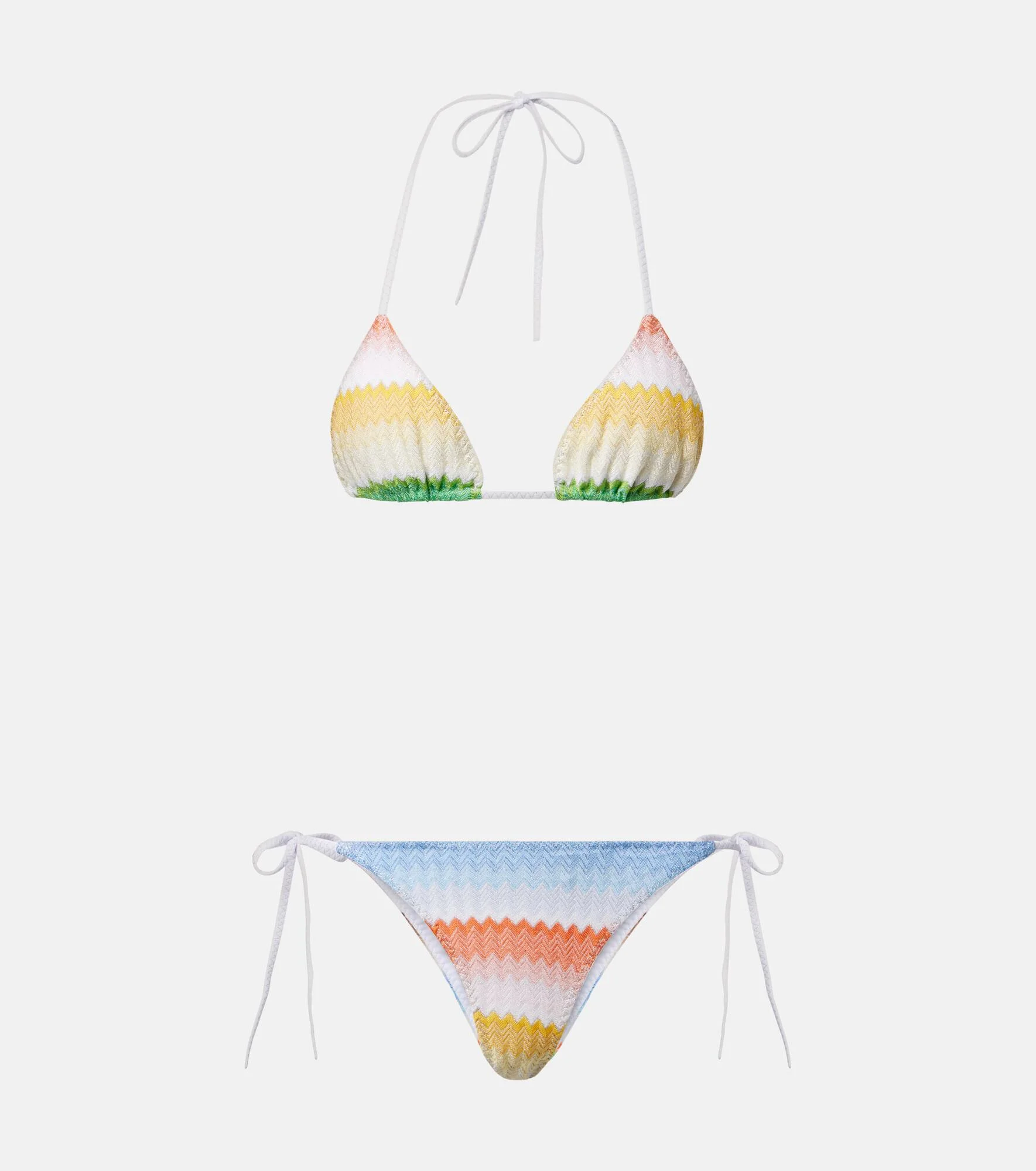 Chevron lamé bikini - 1