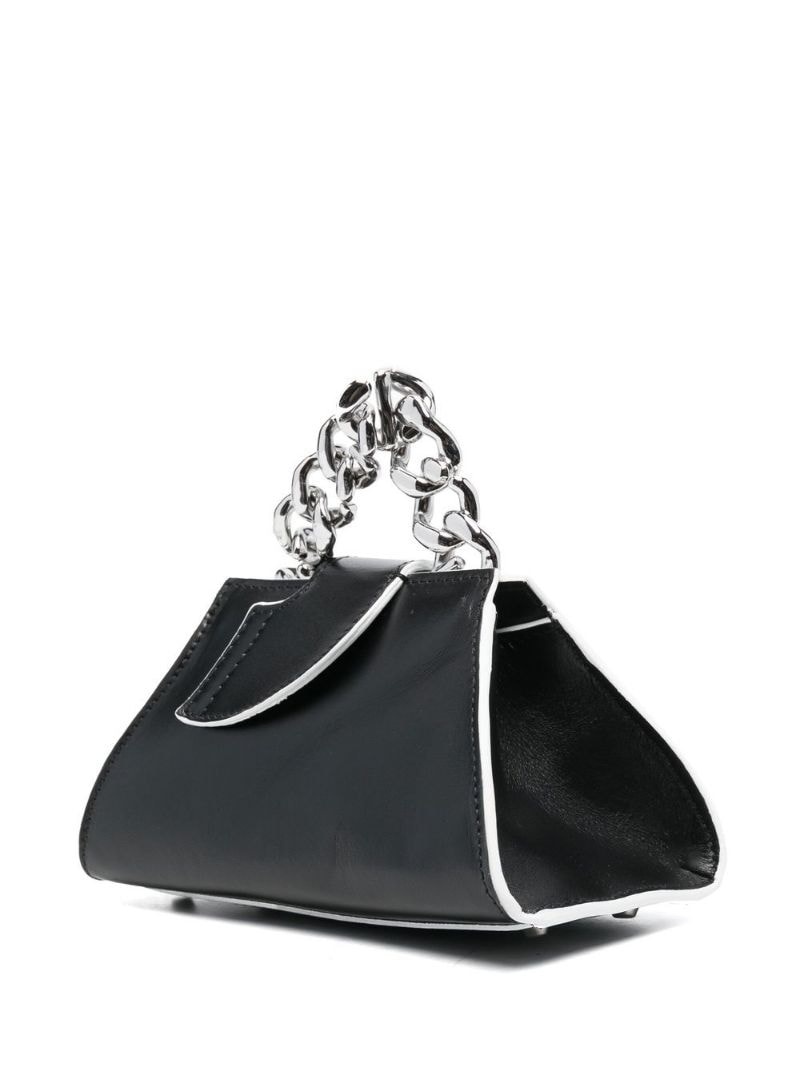 logo-plaque tote bag - 5