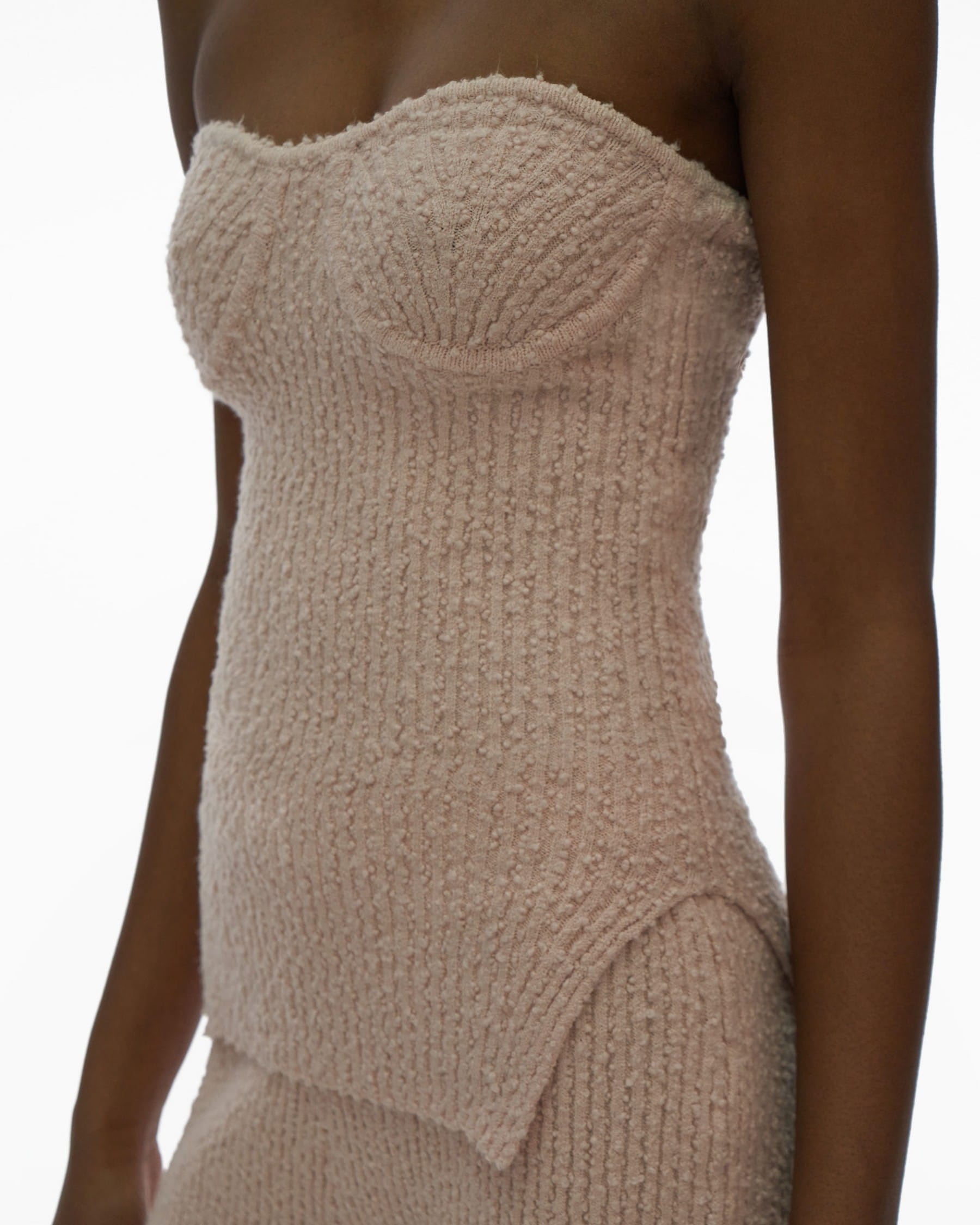 RIBBED BUSTIER - 6