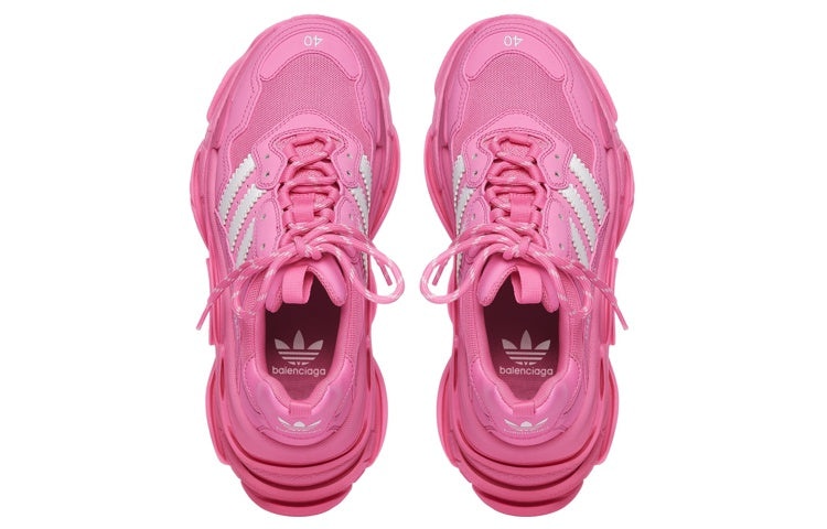 (WMNS) Balenciaga Triple S Sneaker x Adidas 'Neon Pink' 712764W2ZB65590 - 3