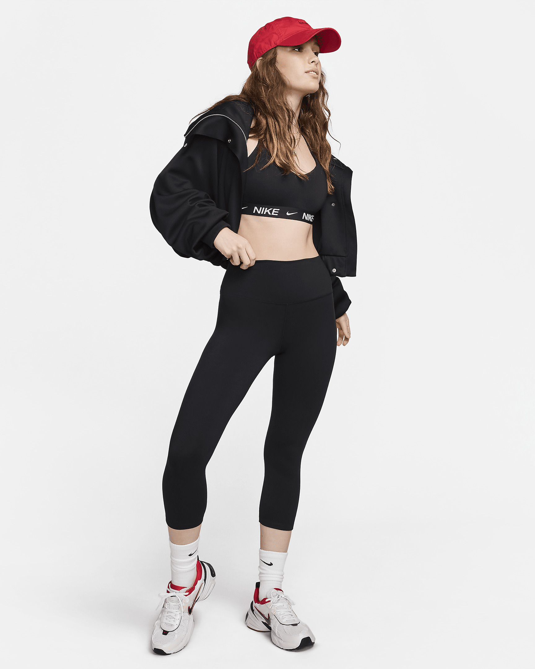 Nike One Women's High-Waisted Crop Leggings - 7