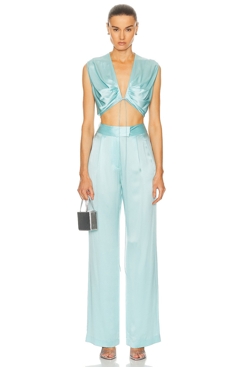THE SEI Draped Crop Top outlook