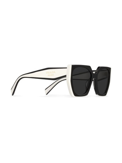 Prada oversize hexagonal-frame sunglasses outlook