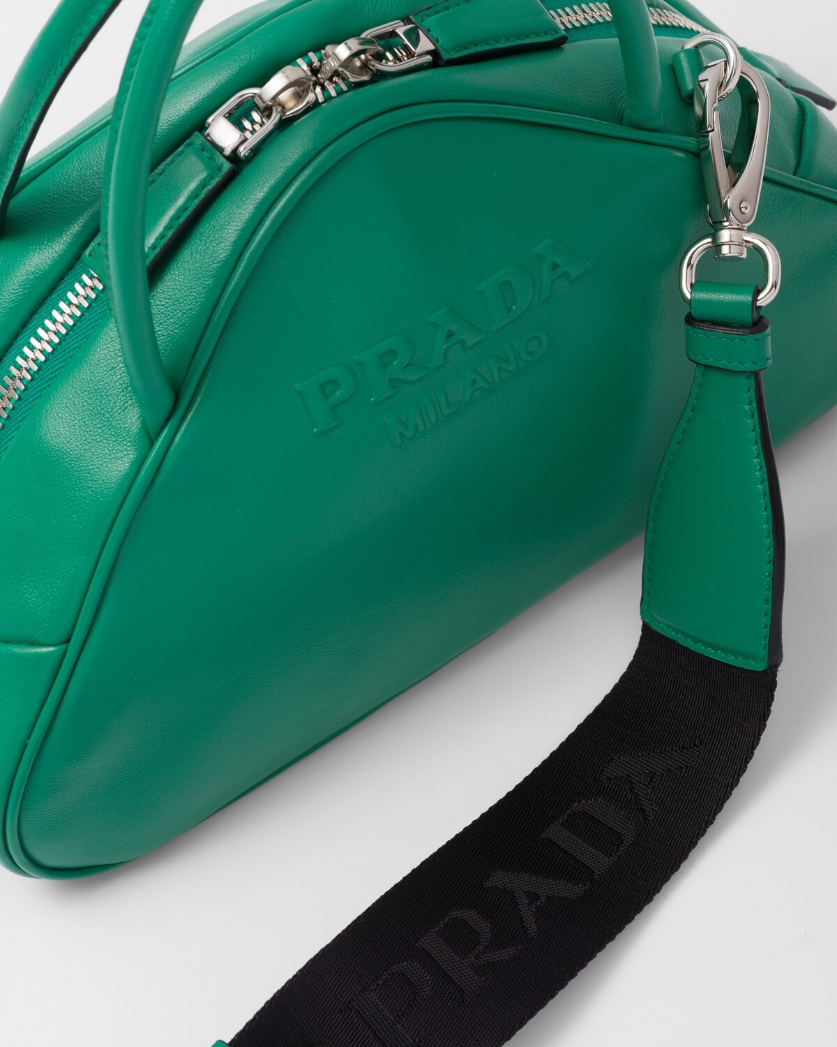 Leather Prada Triangle bag - 6