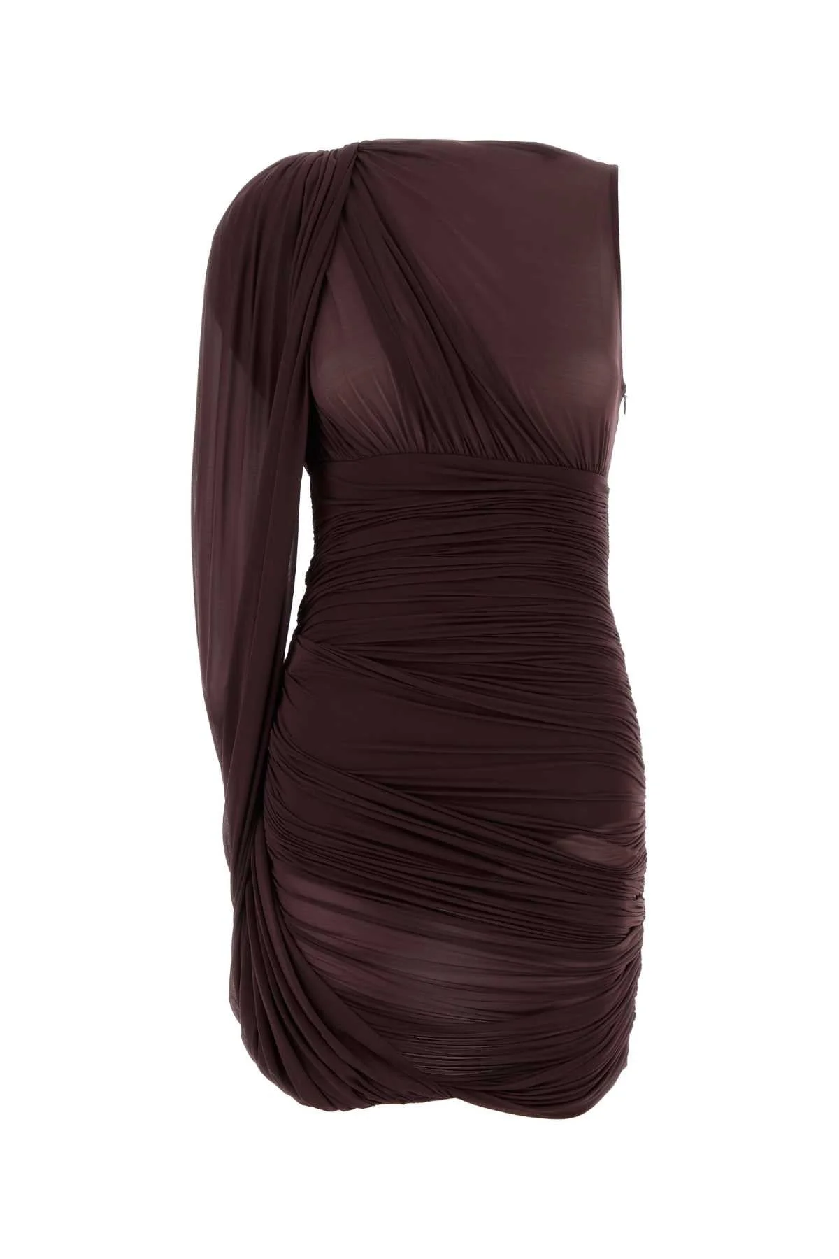 Magda Butrym Women Grape Stretch Tulle Dress - 1