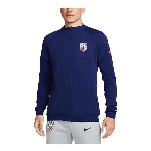 Nike USA Academy Pro Anthem Jacket 'Blue' DH4752-421 - 1