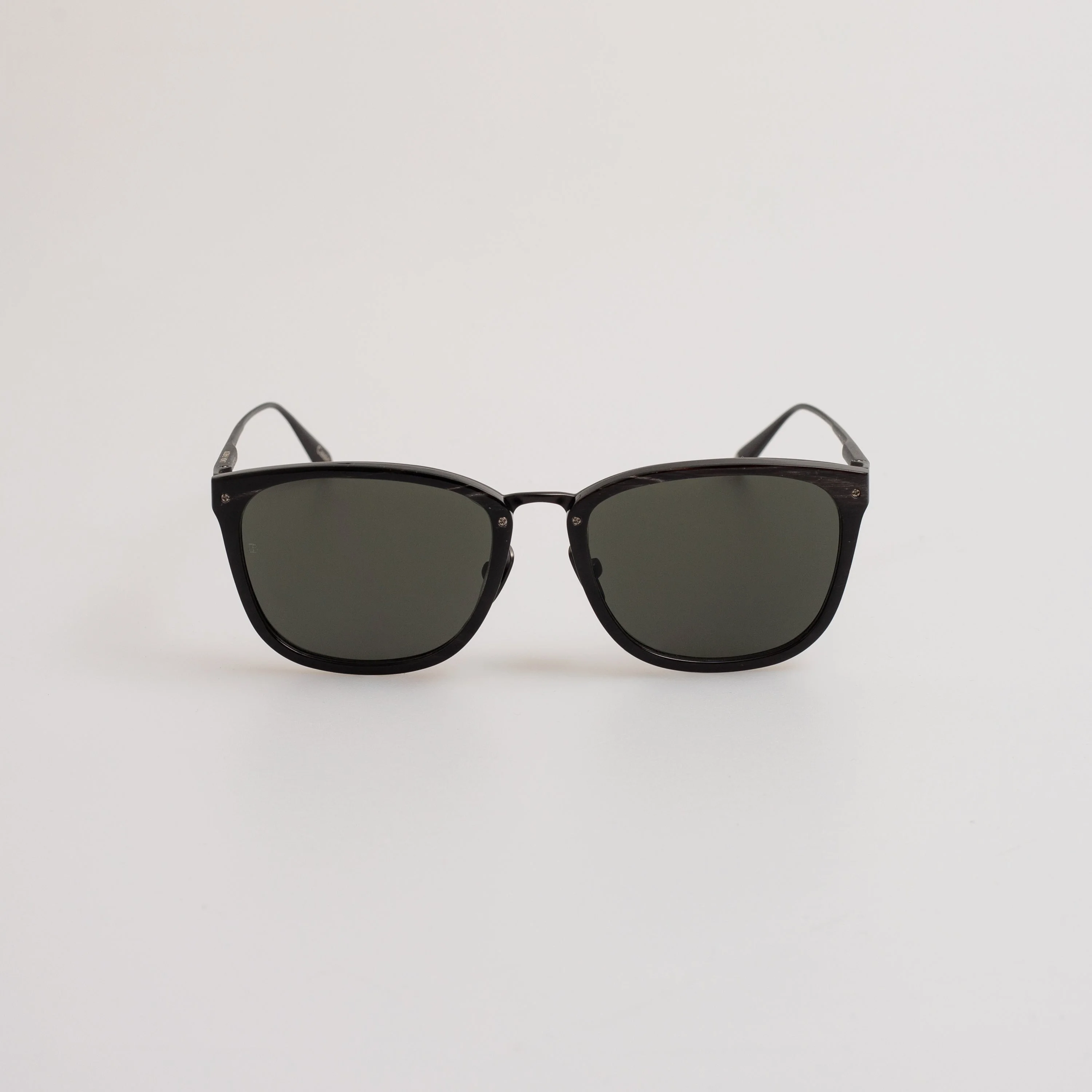 Cassin Sunglasses in Buffalo Horn and 925 Sterling Silver - 1