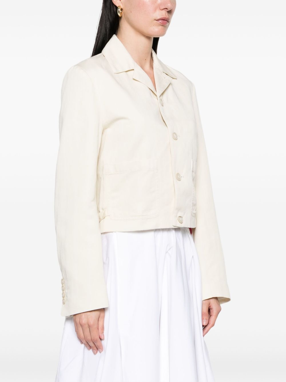 patch-pockets jacket - 3