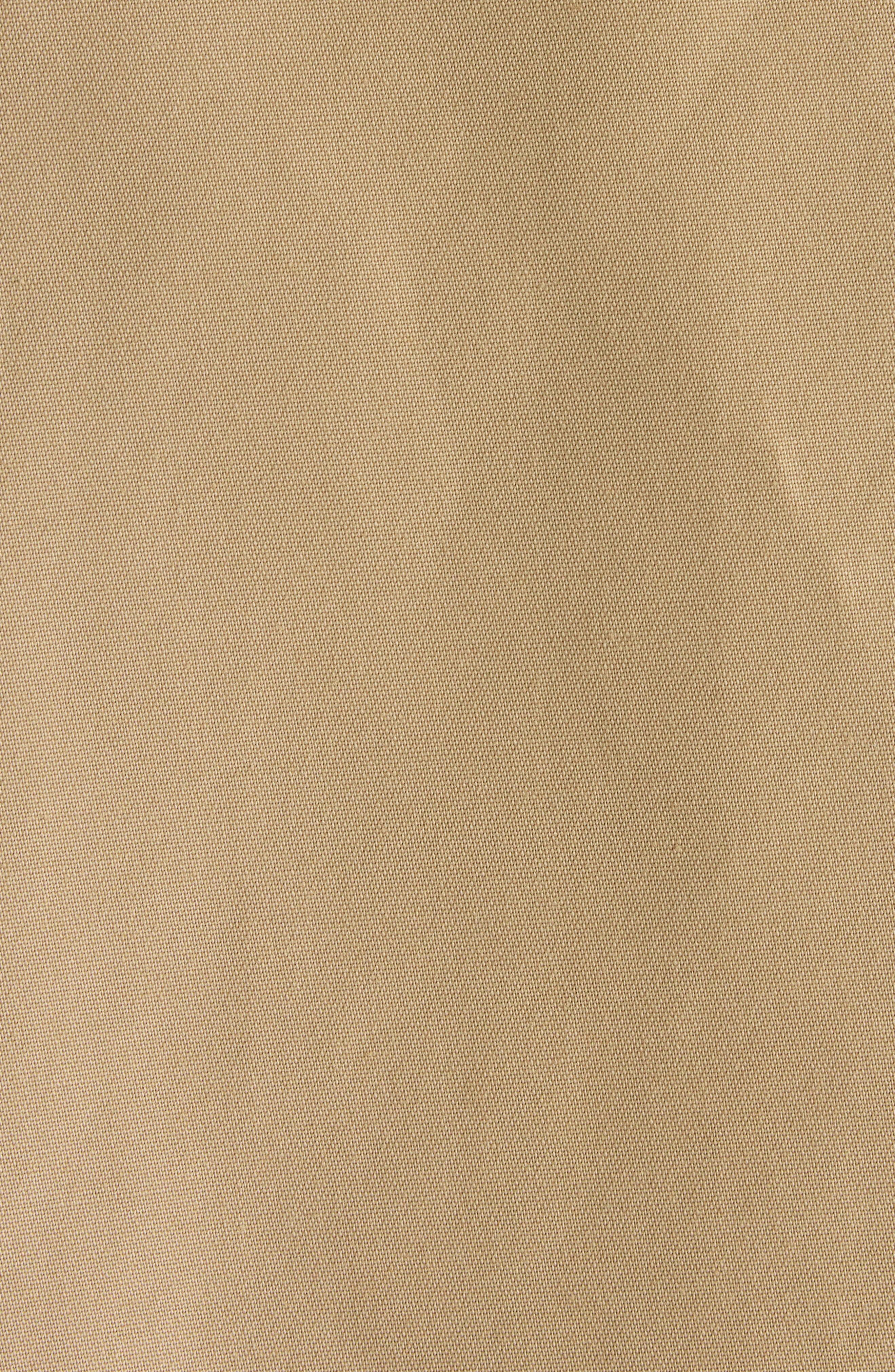 Acne Studios Onaga Organic Cotton Sateen Jacket in Beige Melange at Nordstrom - 6