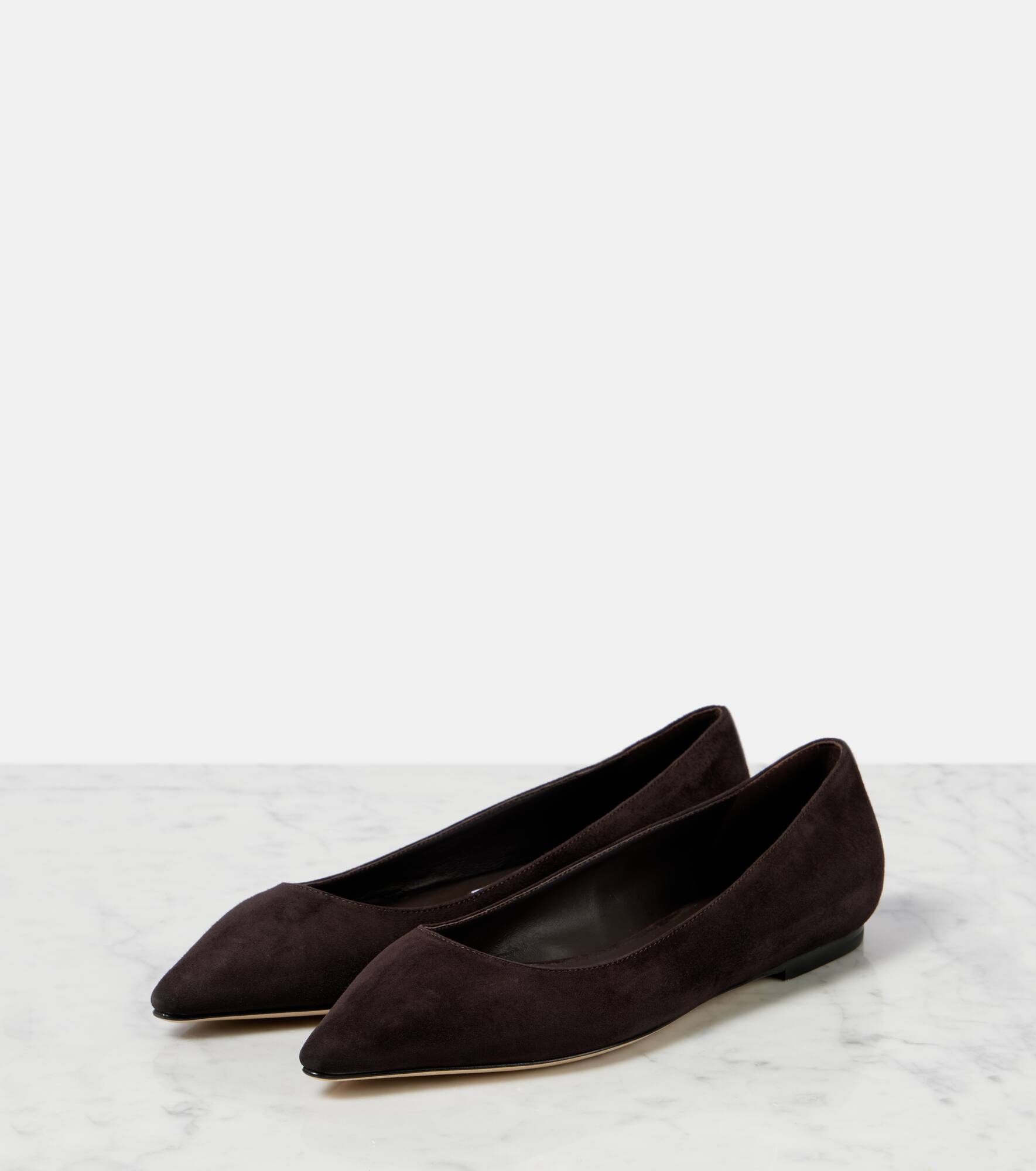 Romy suede ballet flats - 5