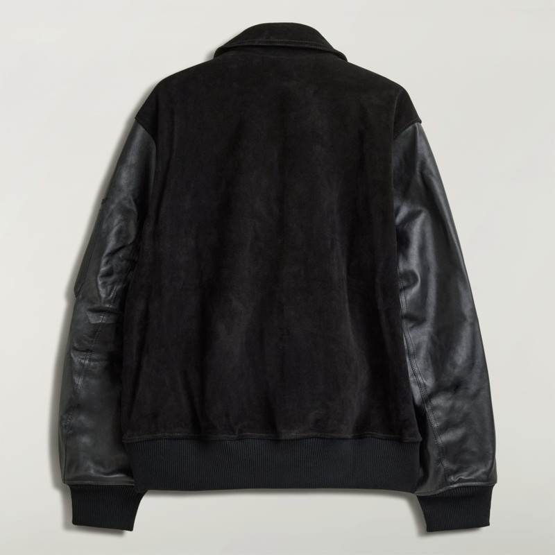 Y-3 MERCEDES LEATHER RACING JKT 3