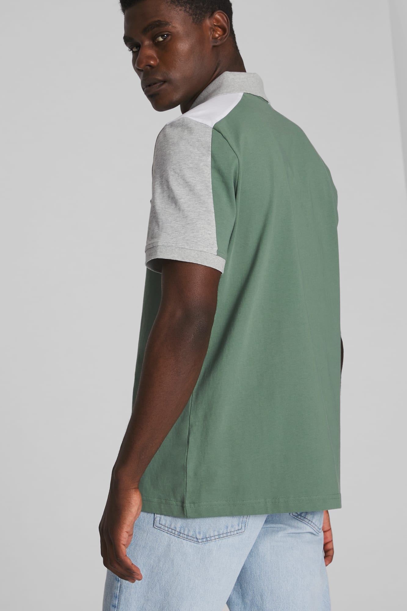 Essential+ Block Men's Polo - 4