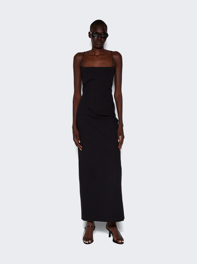 The Row Sauble Scuba Dress Black outlook