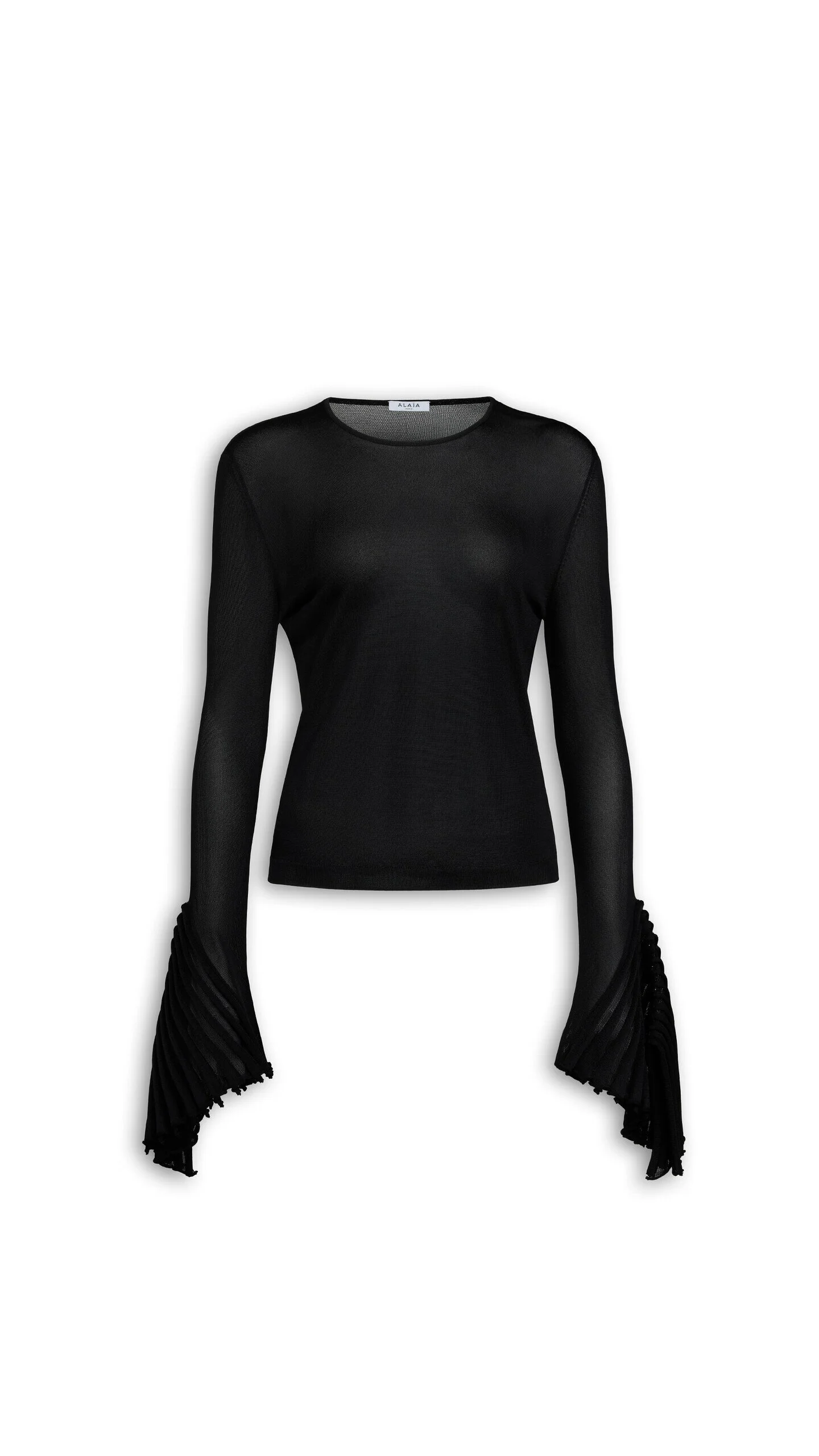 GODET SLEEVE TOP - 1