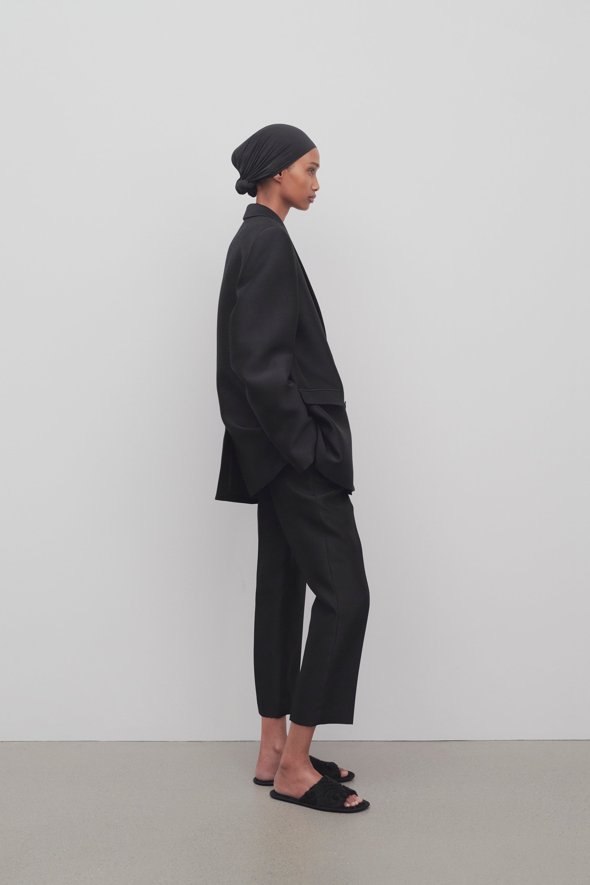Etoile Pant in Wool and Silk - 4