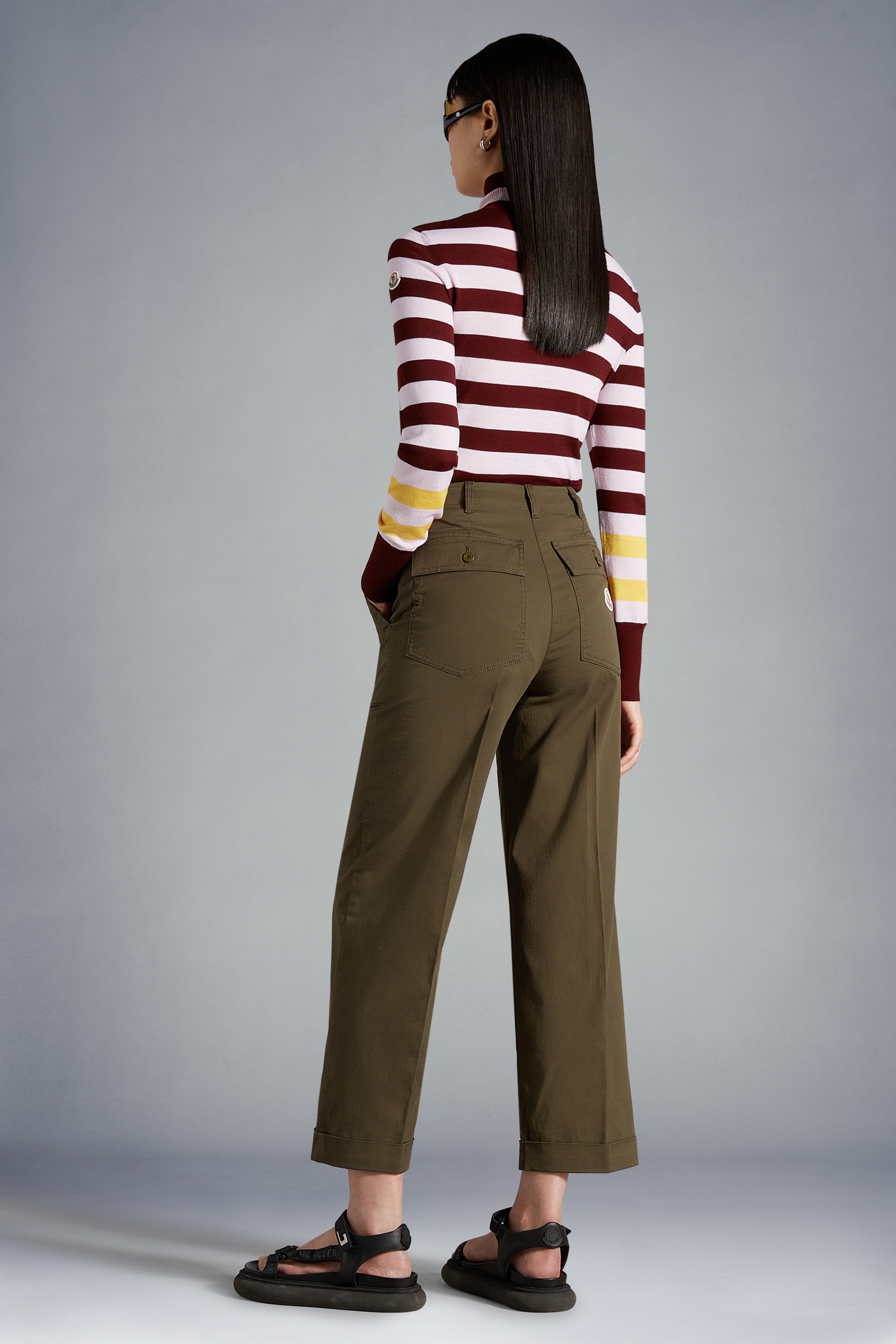 Cotton Poplin Pants - 5