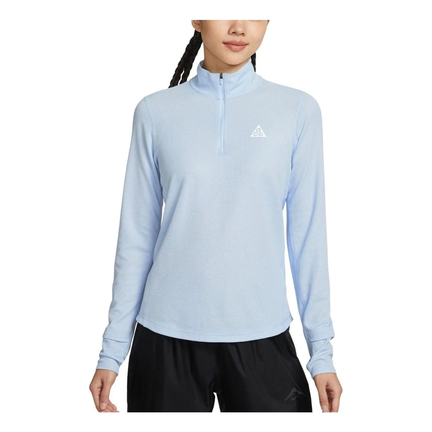 (WMNS) Nike x ACG Dri-Fit Swoosh Top 'Light Blue' IO9648-407 - 1