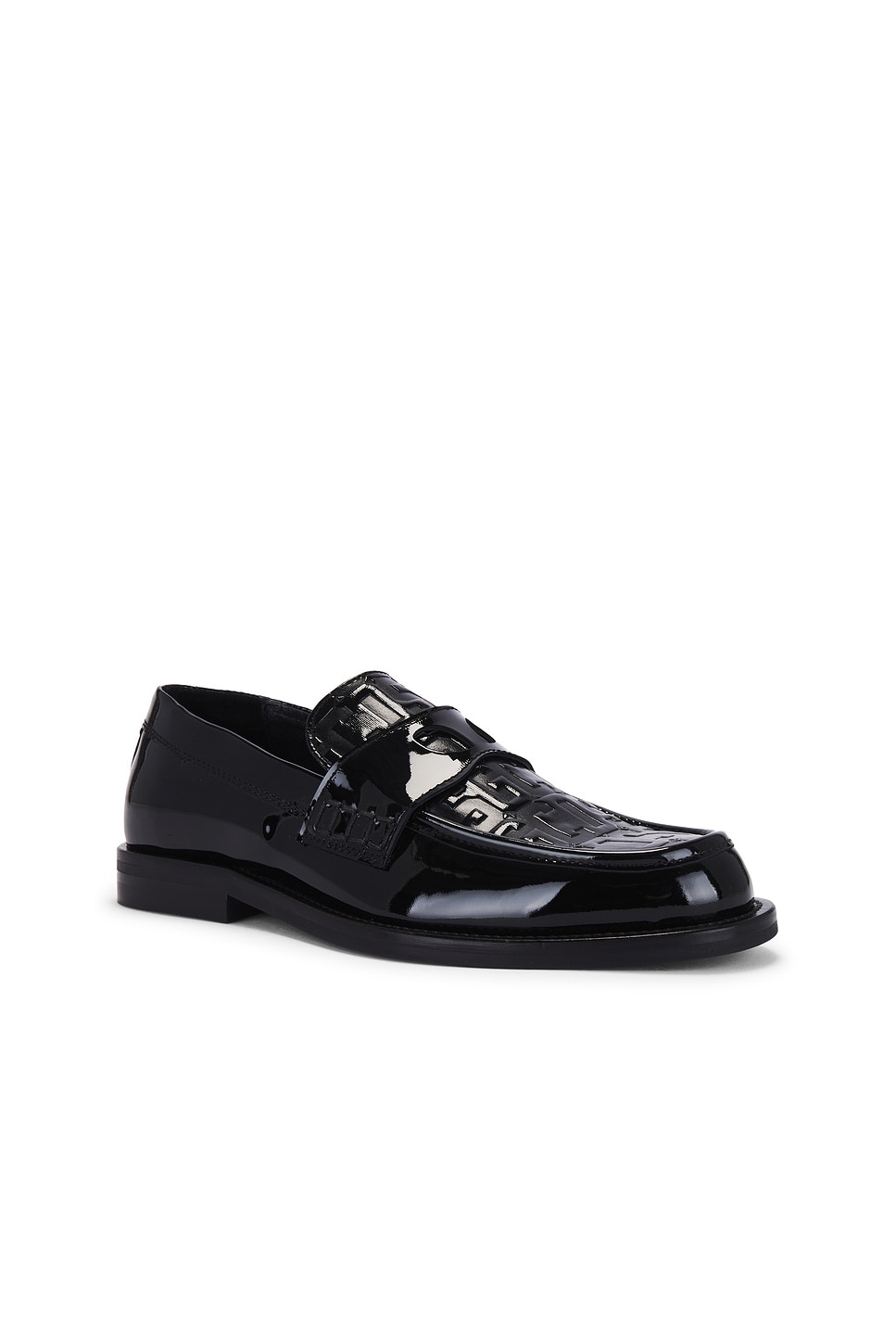 Wirdo Patent Monogram Loafers - 2