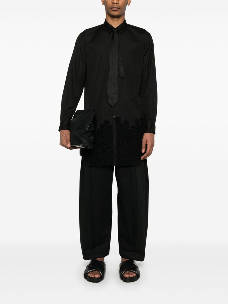 Comme des Garçons Homme Plus ruffled shirt outlook