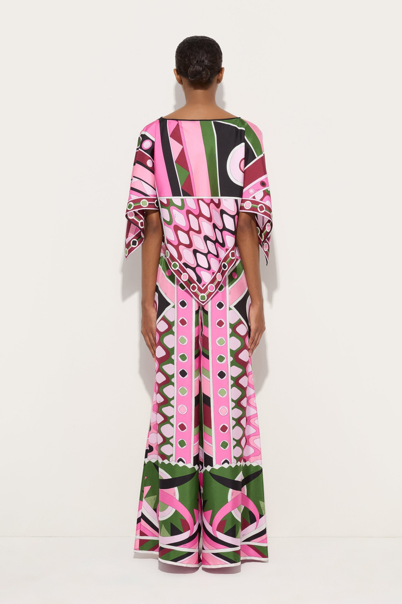 VIVARA PRINT CAPE BLOUSE 4