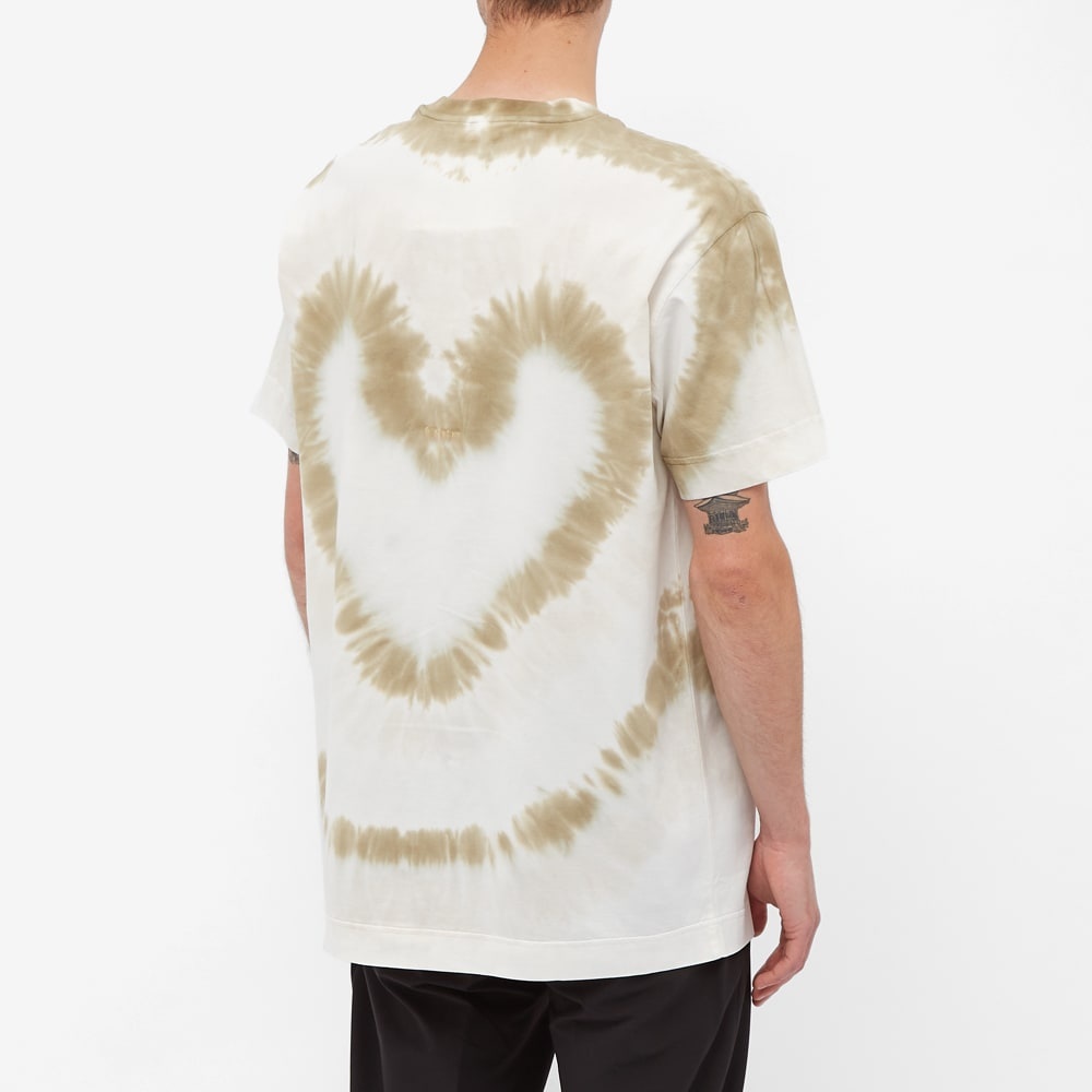 Givenchy Tie Dye Hearts Oversized Tee - 4