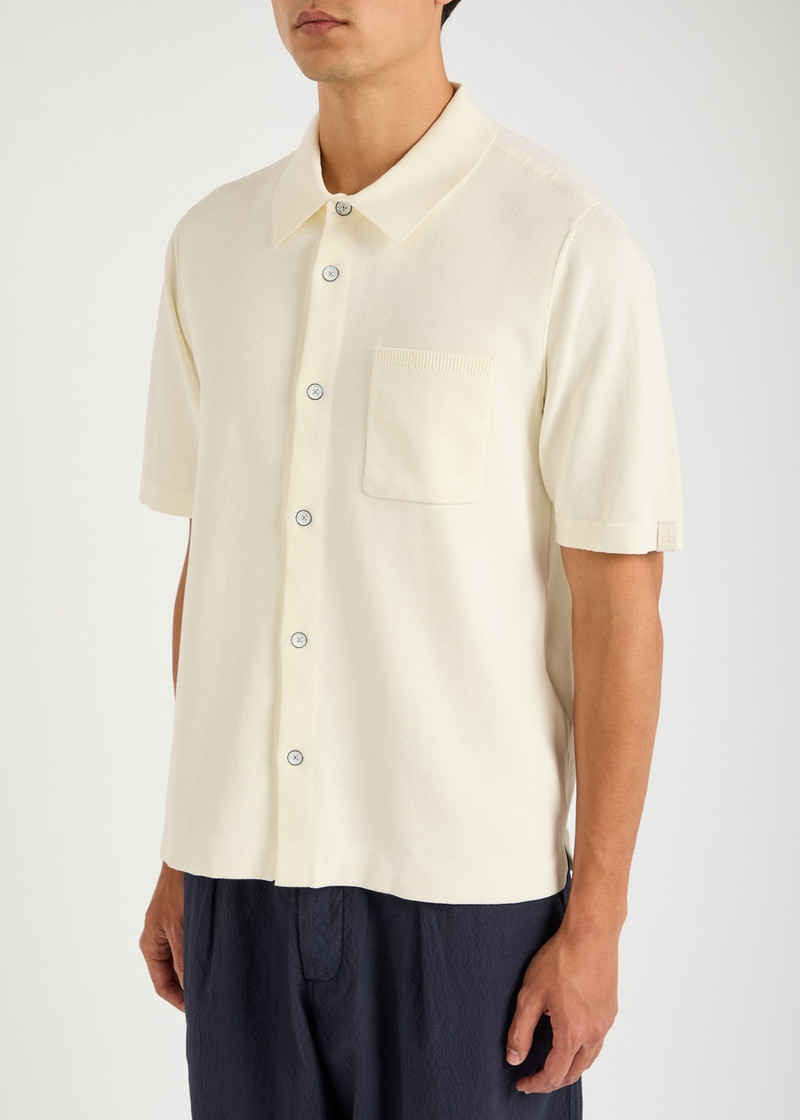 rag & bone Rag & Bone Fine-knit Polo Shirt outlook