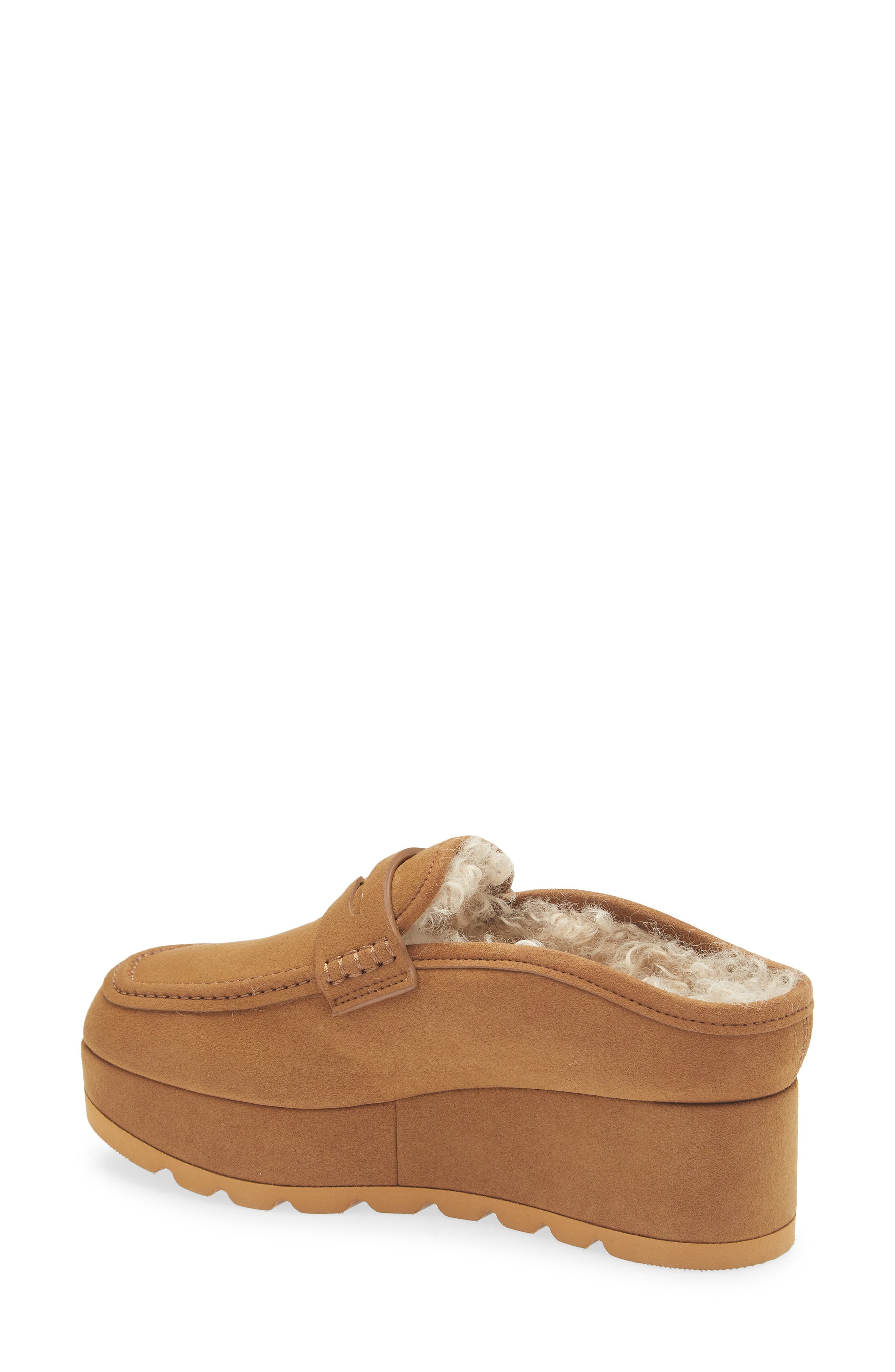 Stella McCartney Sneakelyse Platform Loafer Mule in Pecan at Nordstrom - 2