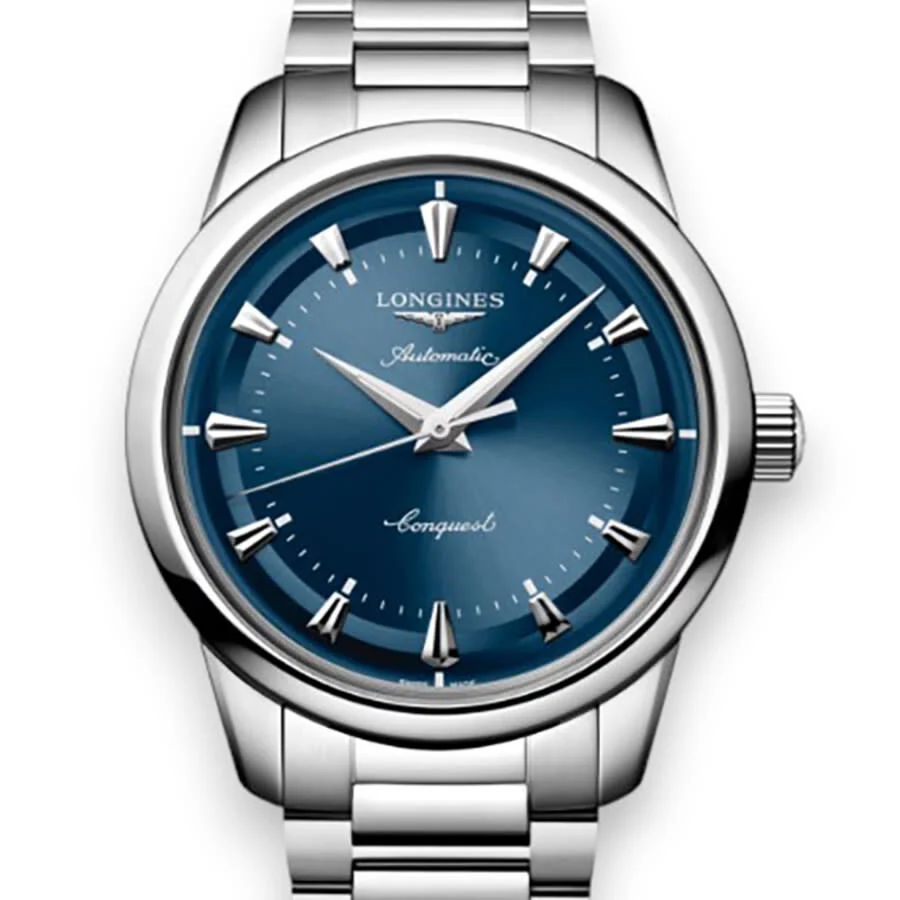 Longines Hertiage Automatic Blue Dial Men's Watch L1.650.4.92.6 - 1