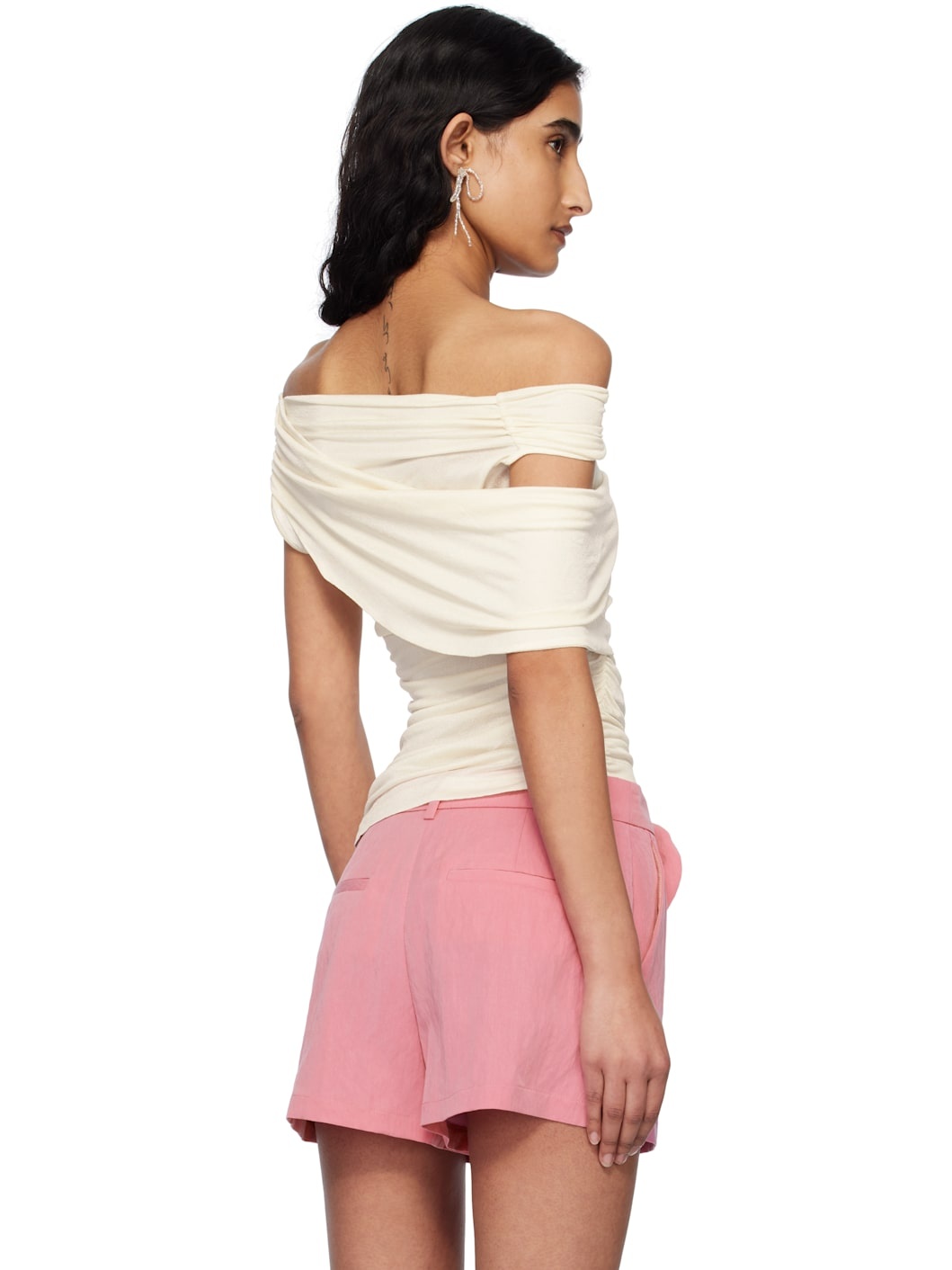 Off-White Jersey Sablé Blouse - 3