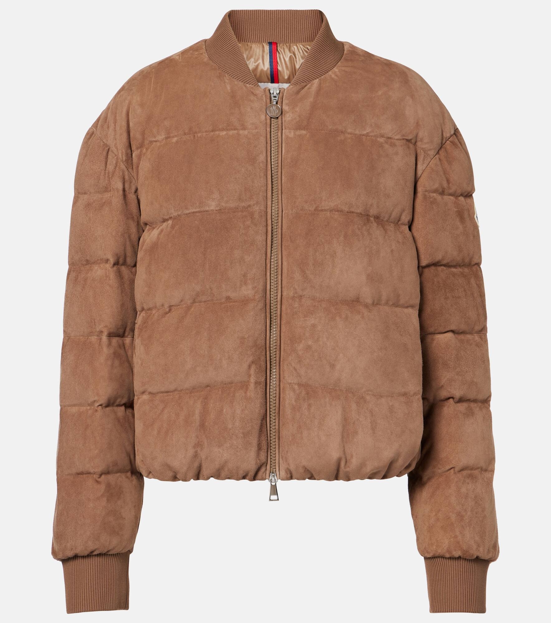 Pollet suede down jacket - 1