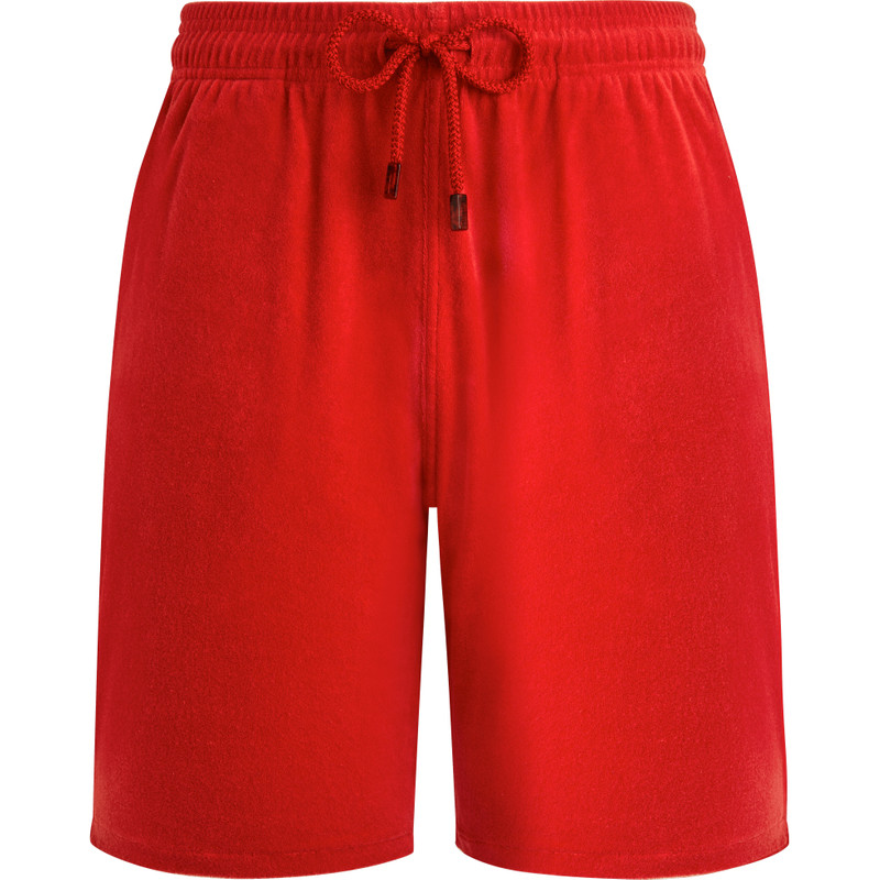 Men Terry Bermuda Shorts Solid 1