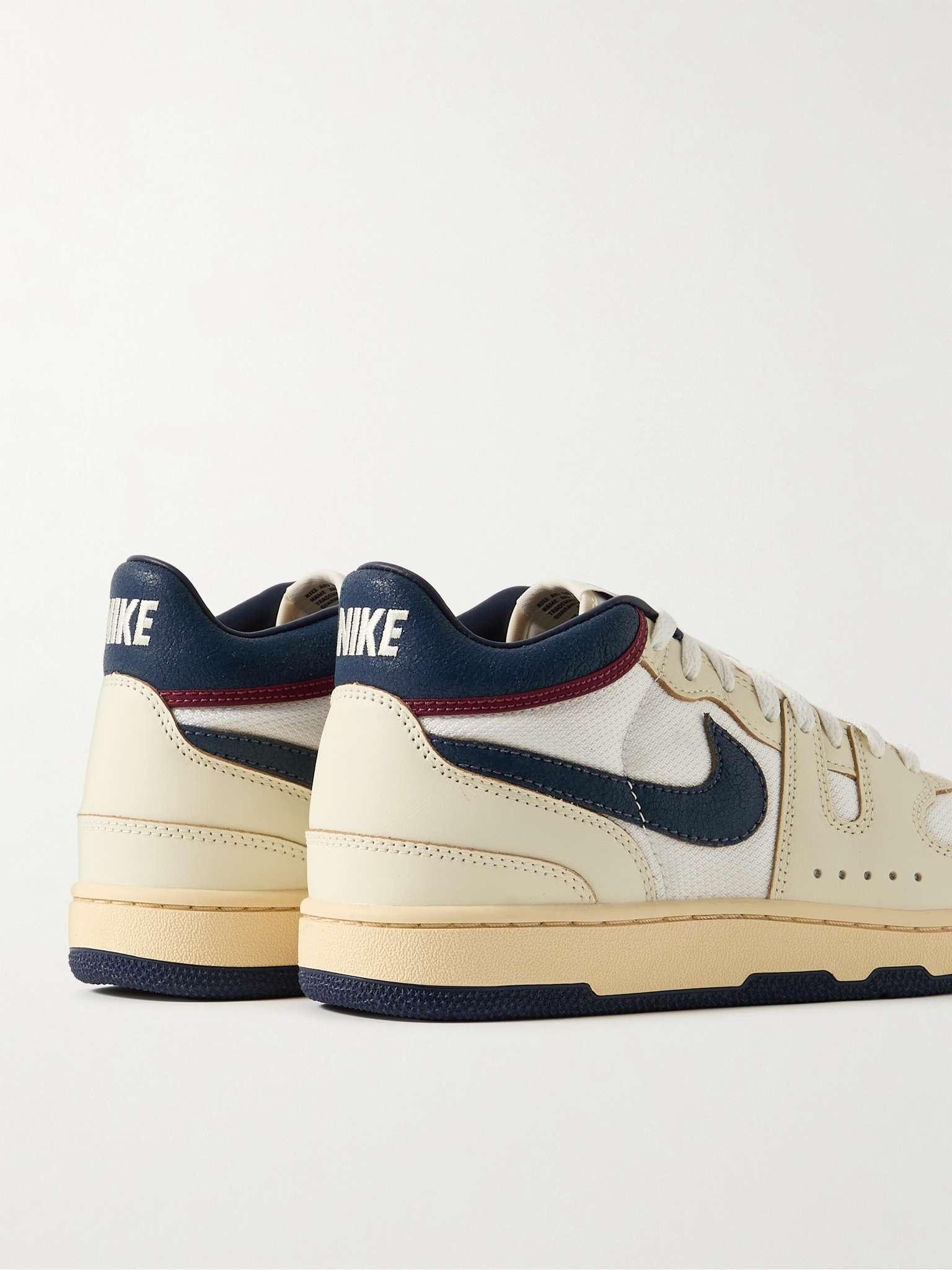 Attack Mesh, Suede and Leather Sneakers - 5